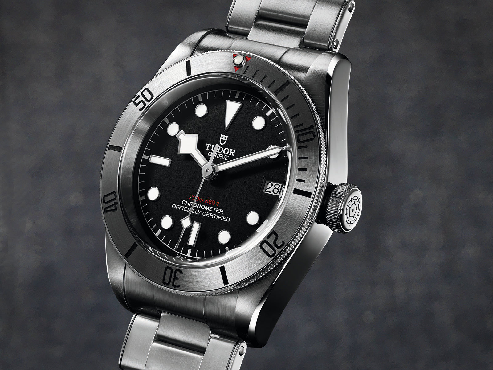 Tudor black 2024 bay steel bezel