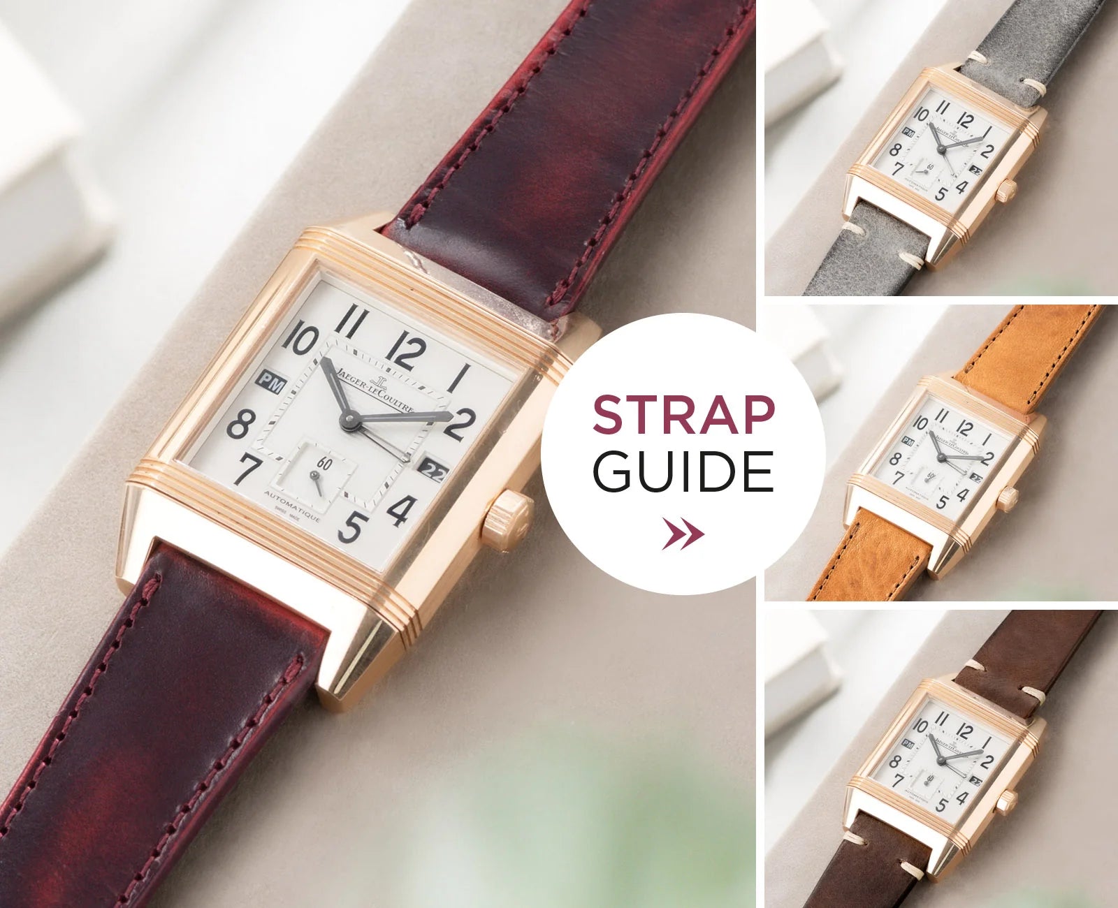 Strap Guide Jaeger LeCoultre Grande Reverso Rose Gold