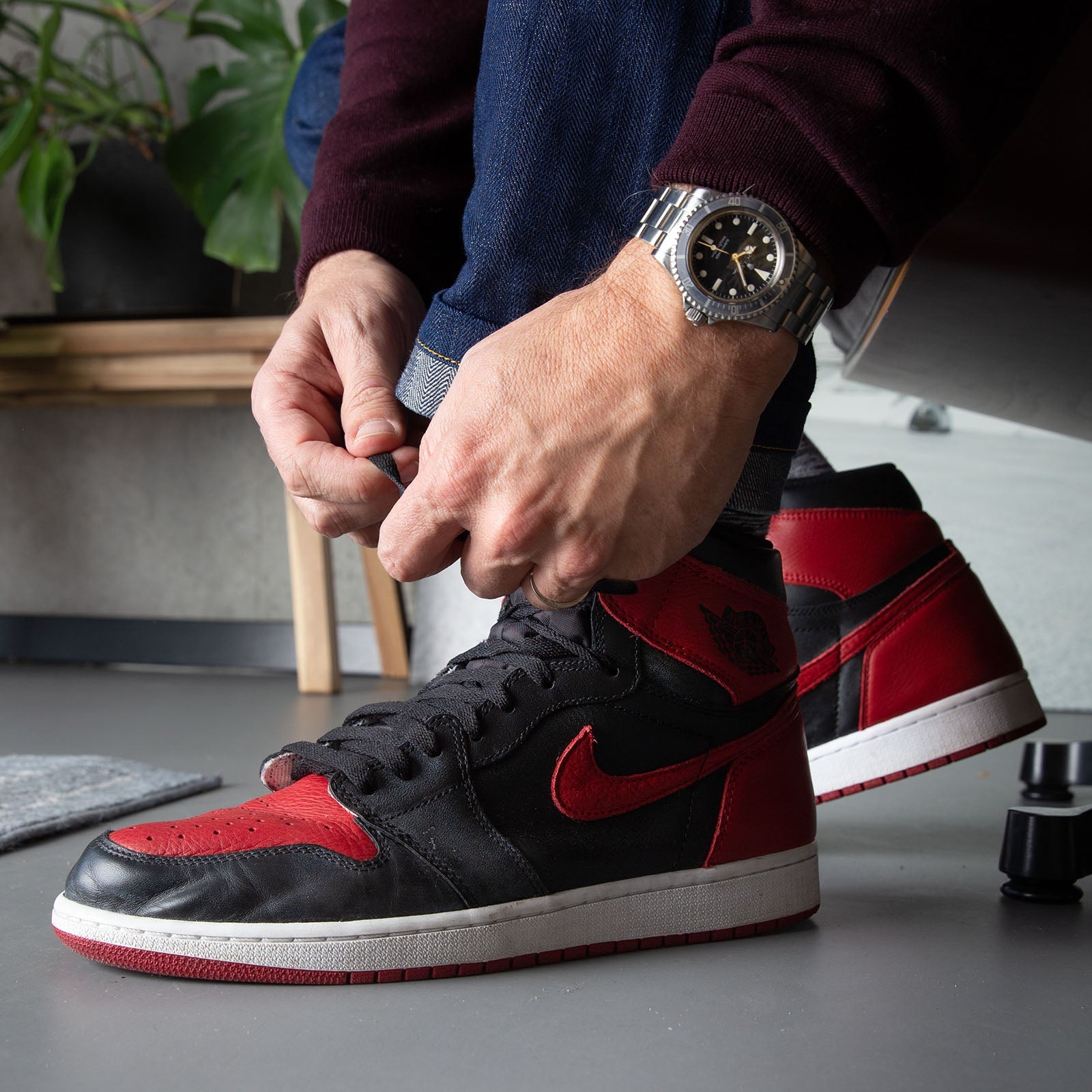 Air jordan 1 bred release online