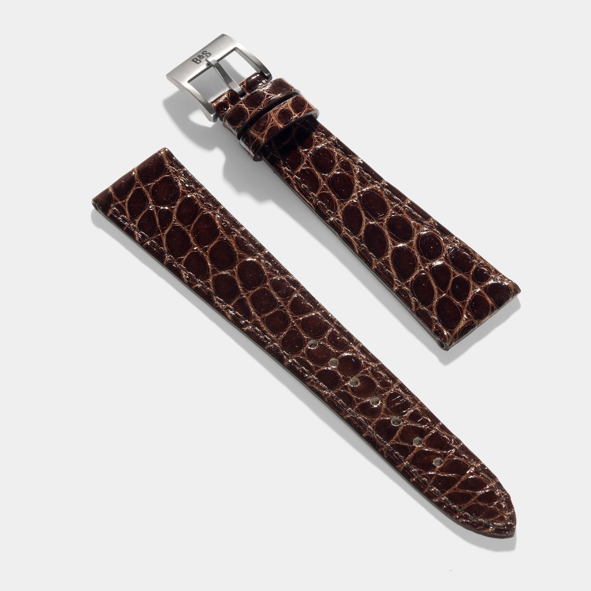 Strap for the Patek Philippe Calatrava - Deep Brown Alligator