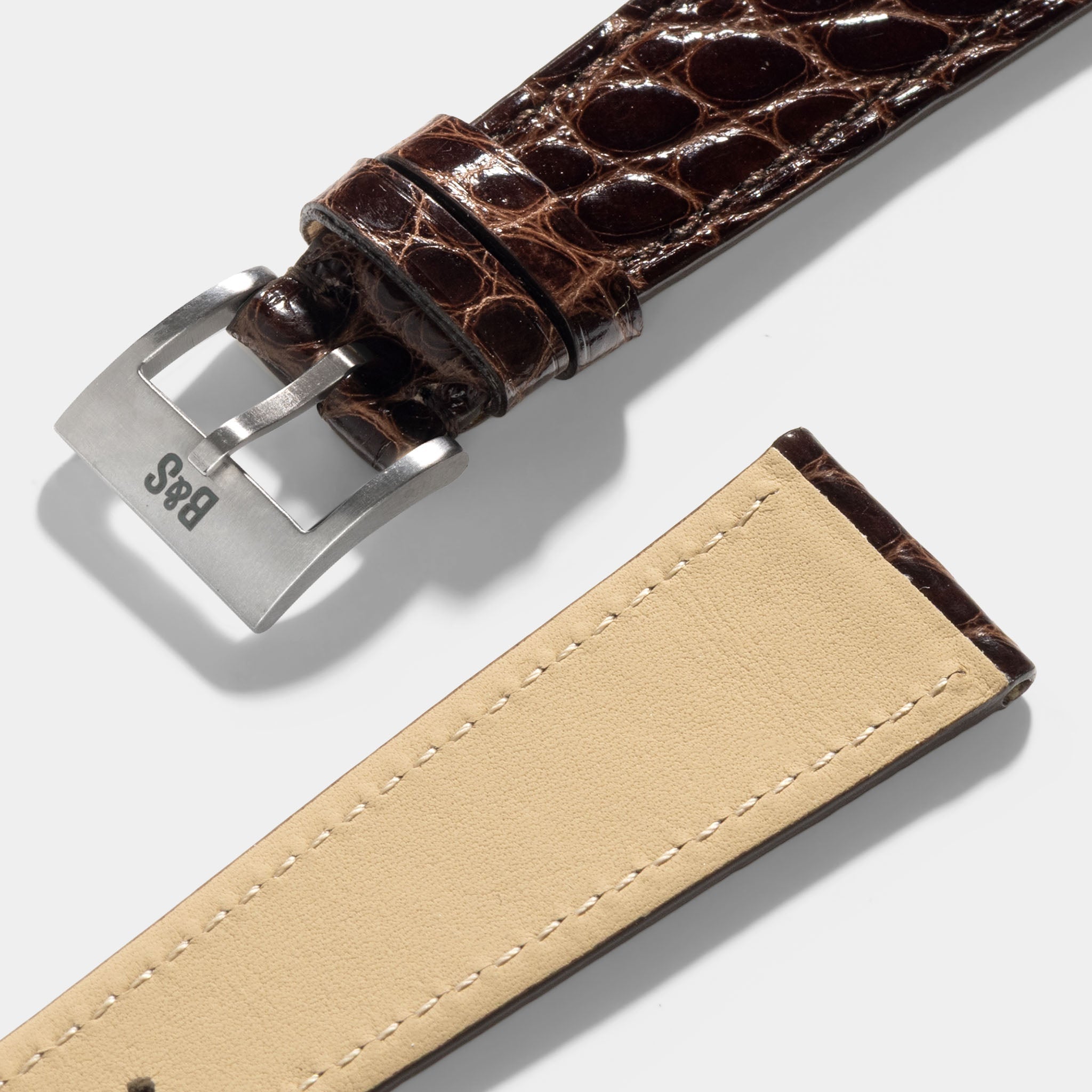 Strap for the Patek Philippe Calatrava - Deep Brown Alligator