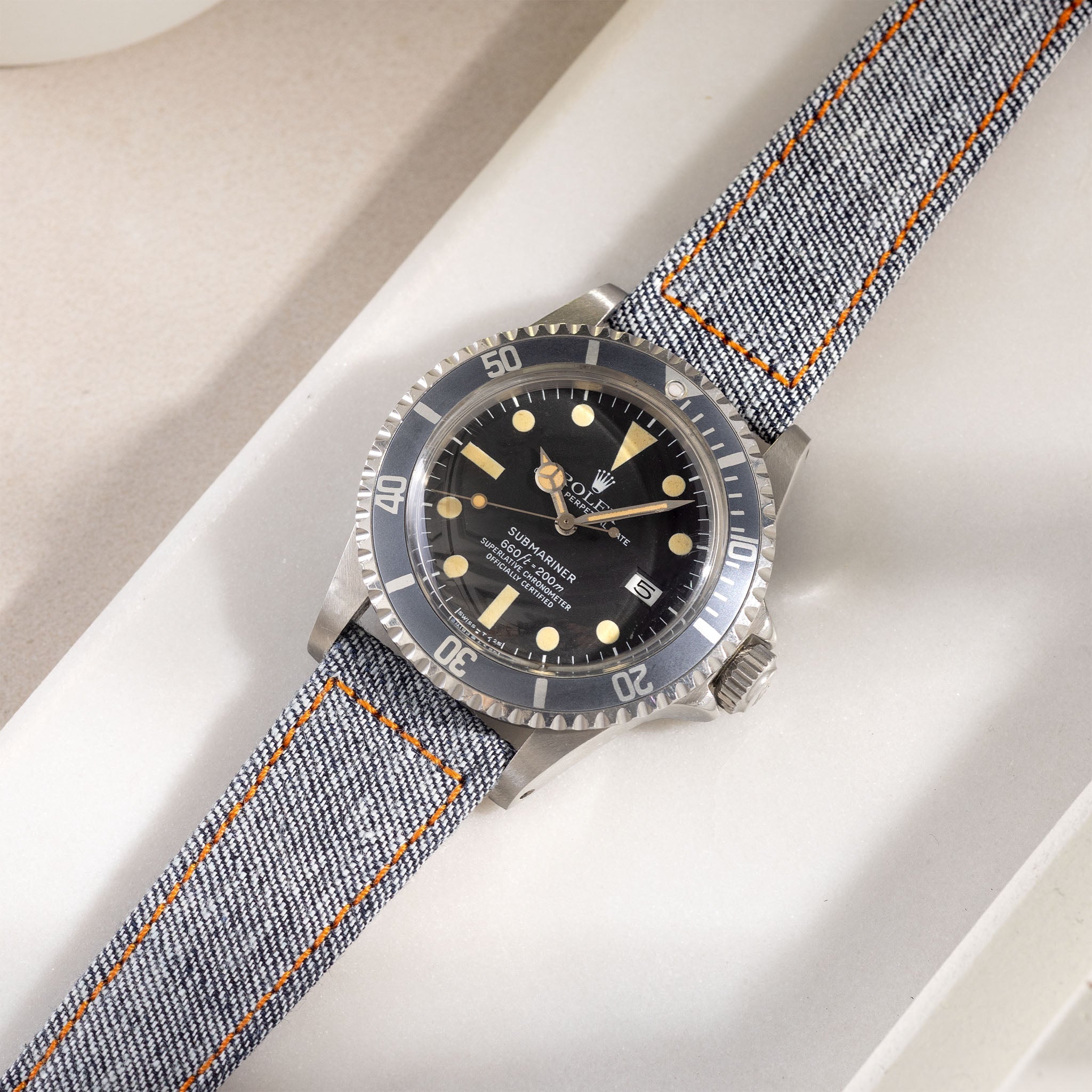 The Faded Denim Strap - Jubilee Edition by Bulang & Sons