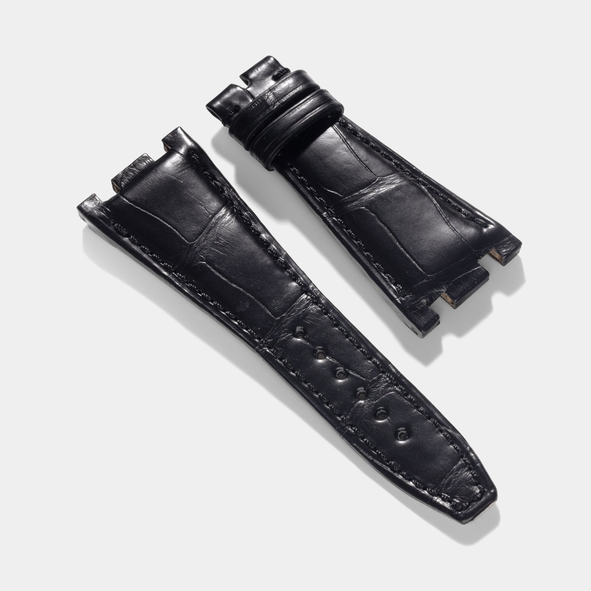 Alligator leather watch strap online