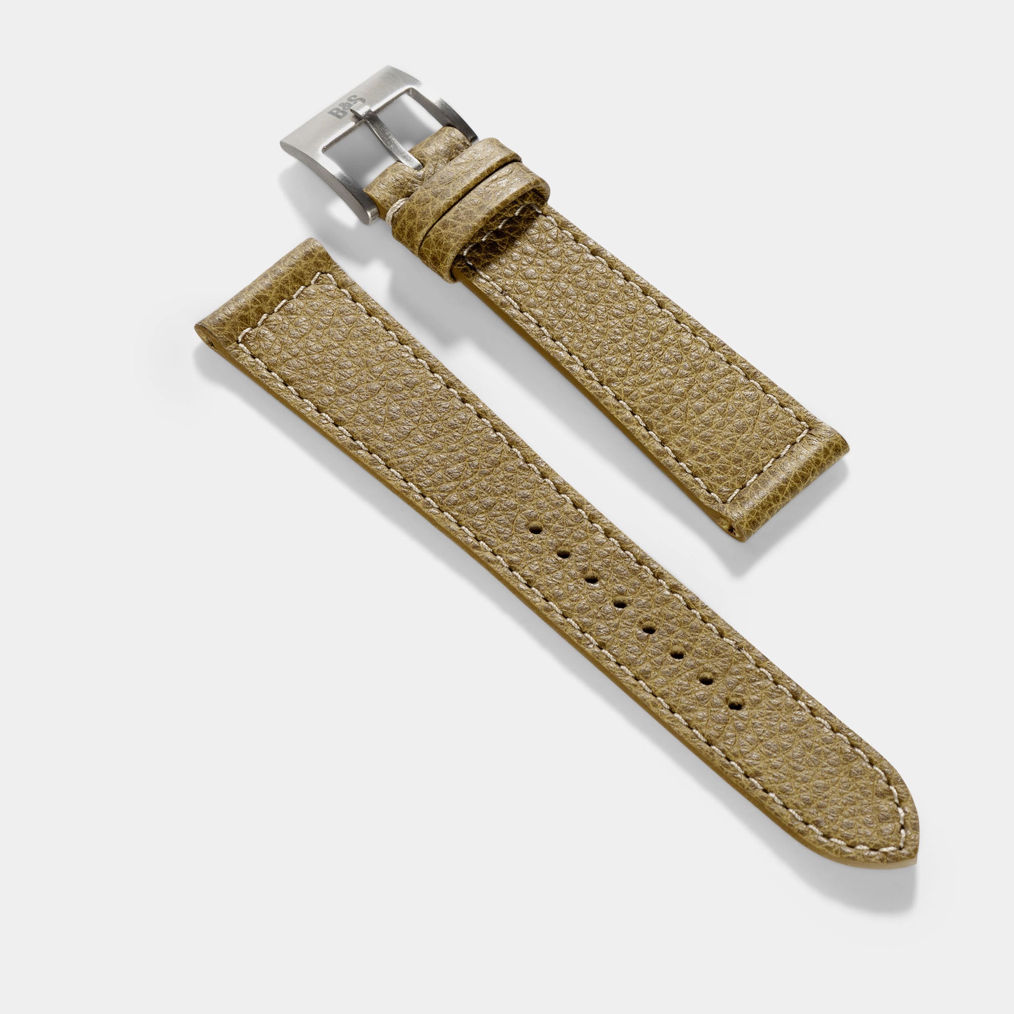 Elegant_Green_Leather_Watch_Strap_For_Vintage_Watches