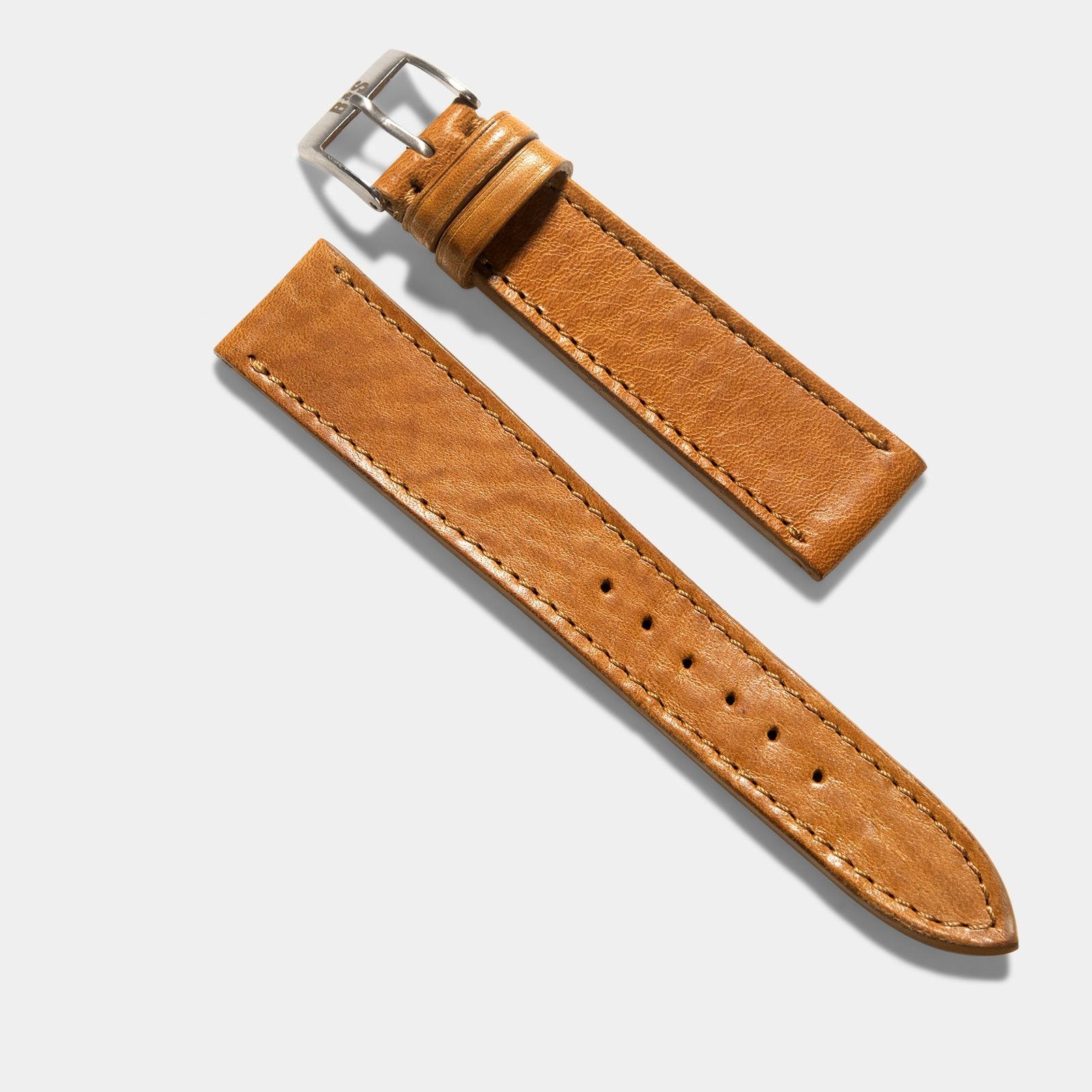 Strap for Apple Watch Ultra - Gilt Brown Leather