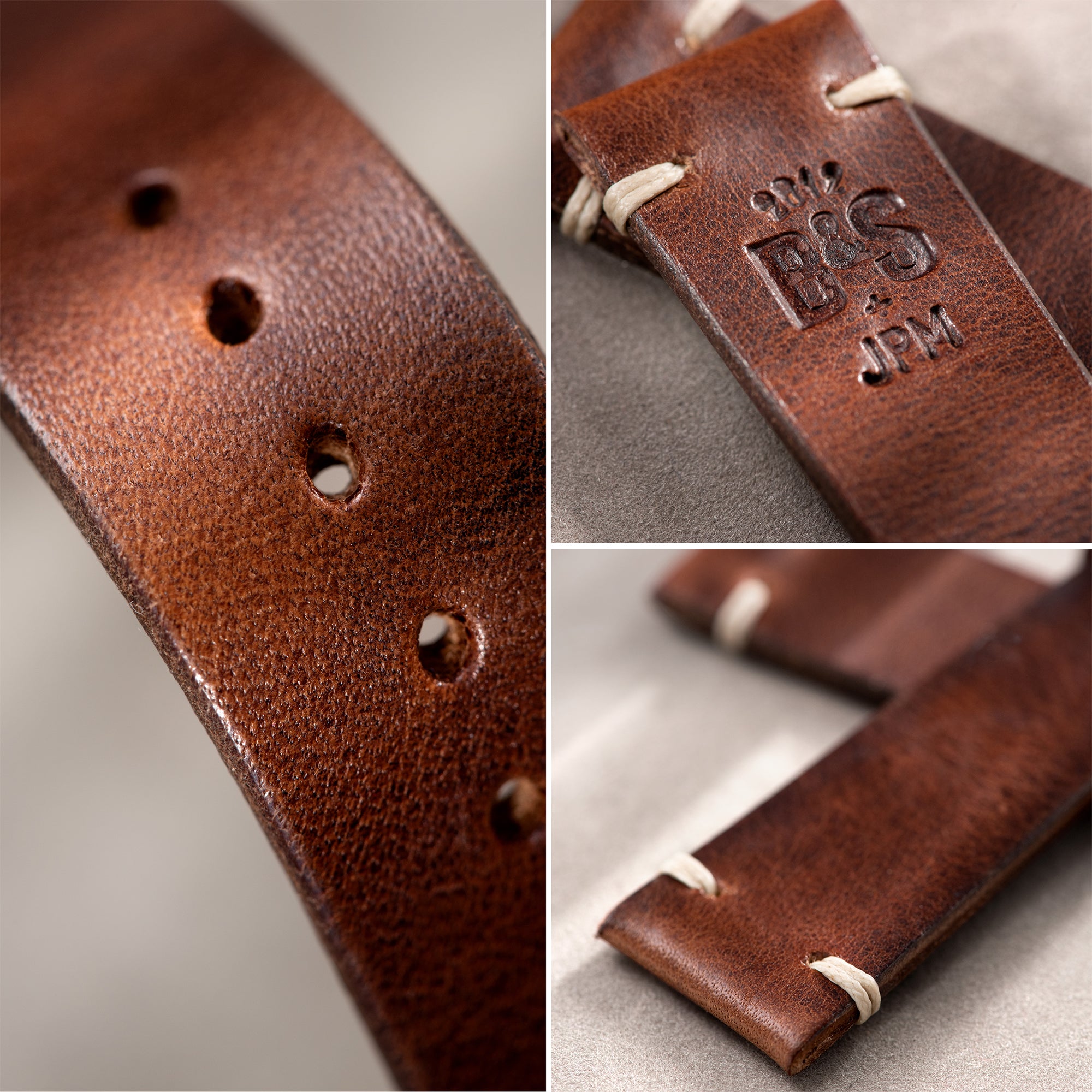 Siena Brown Leather Watch Strap