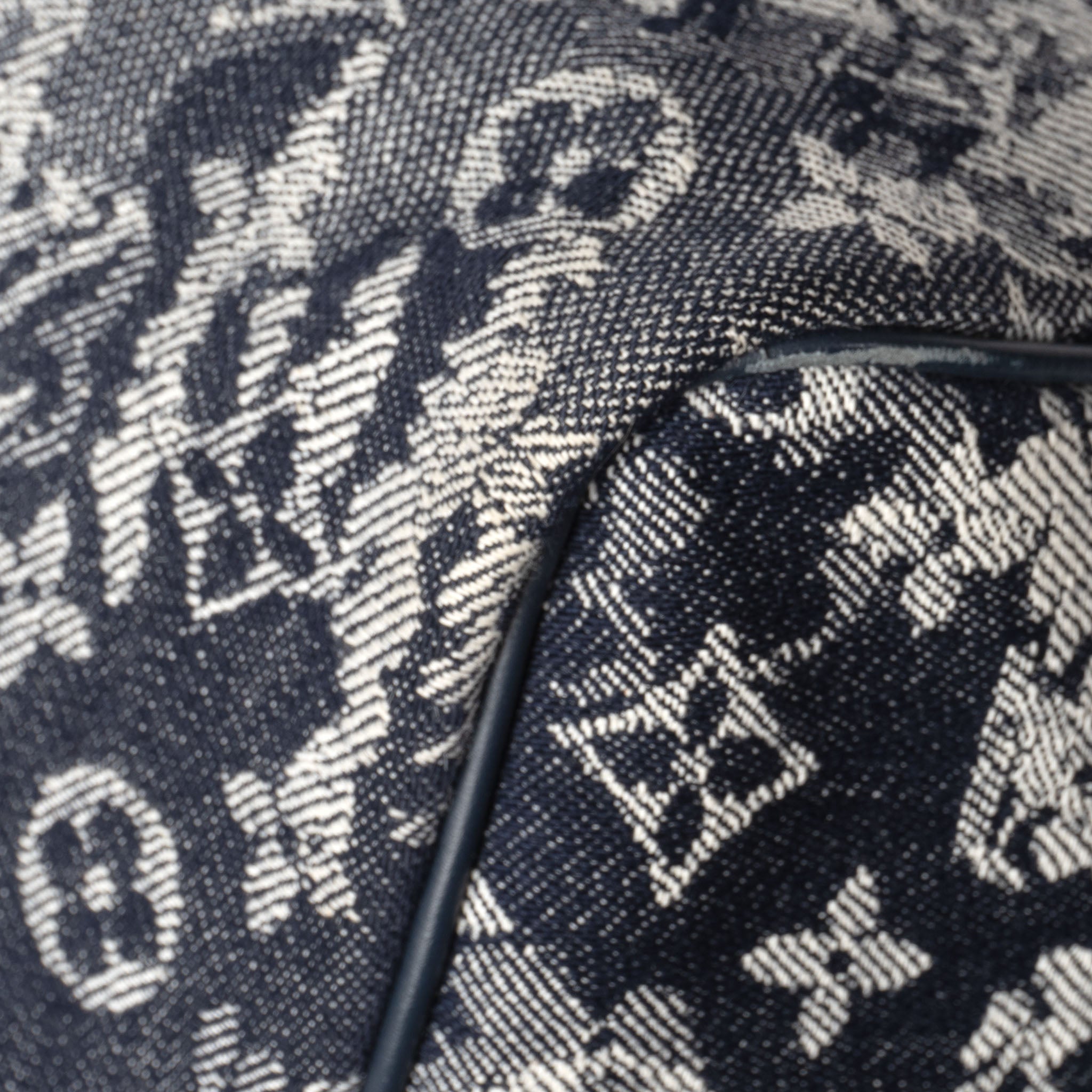 Rare Limited Edition Louis Vuitton Bleu Tapestry Monogram Keepall 50