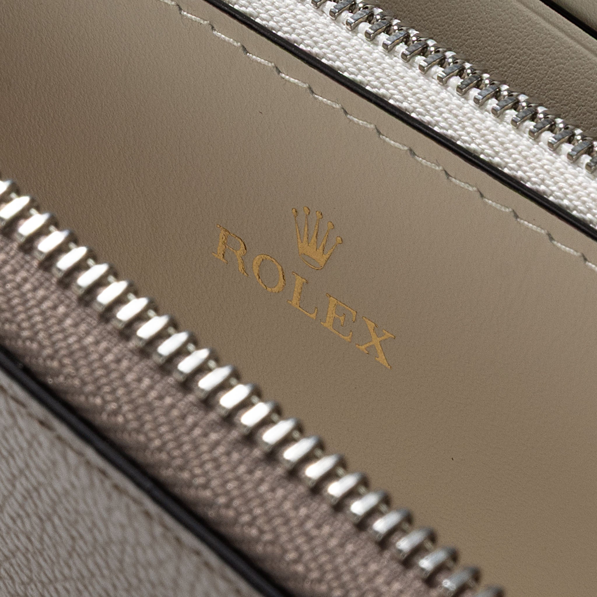MRG-10184 - Rolex Ladies Taupe Colour Leather Wallet