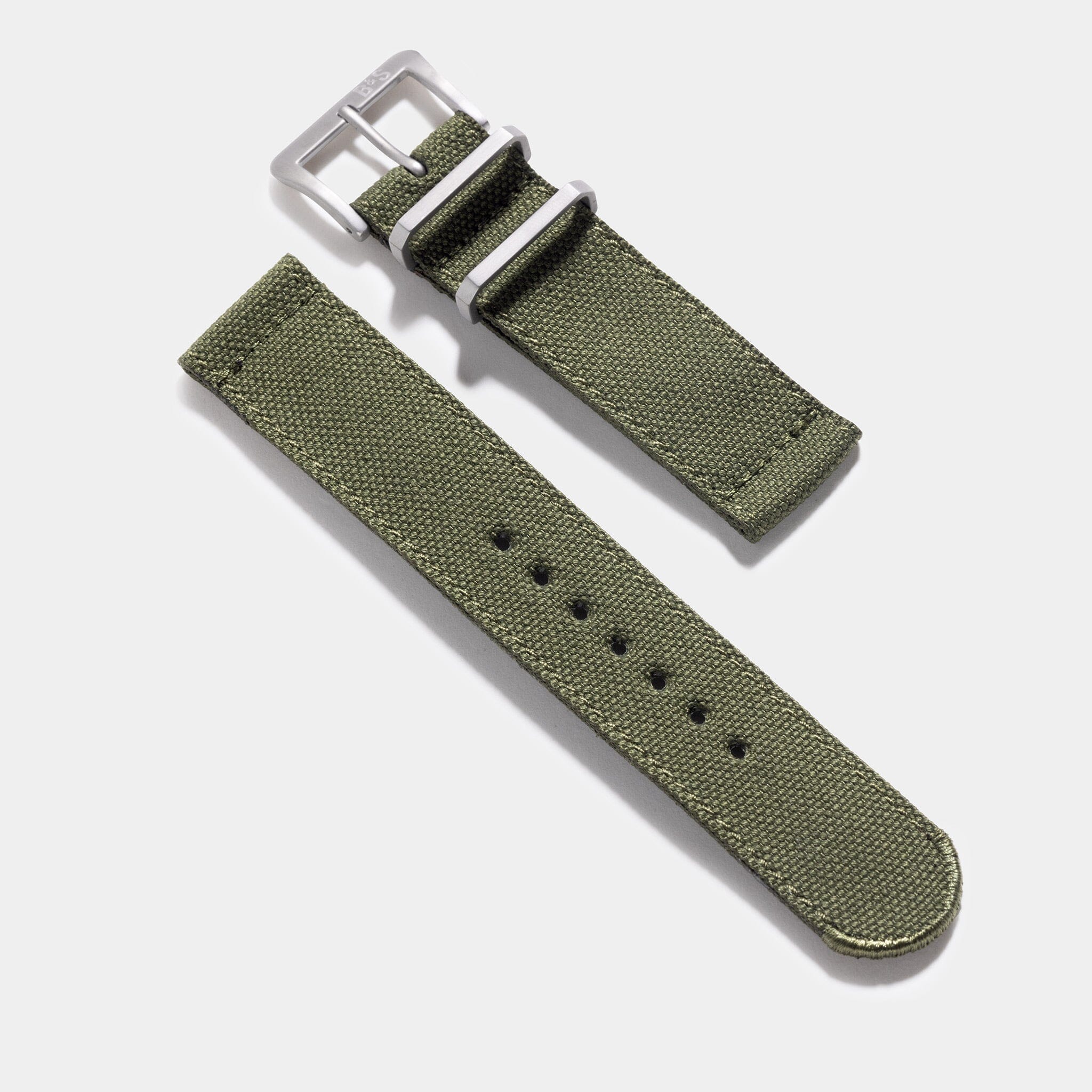Strap for Apple Watch Ultra - Olive Green Canvas