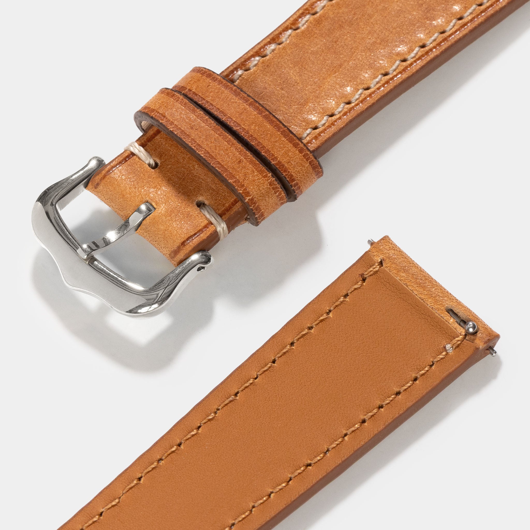 Strap for Cartier Tank Must (2021-2024) - The Durham Cognac