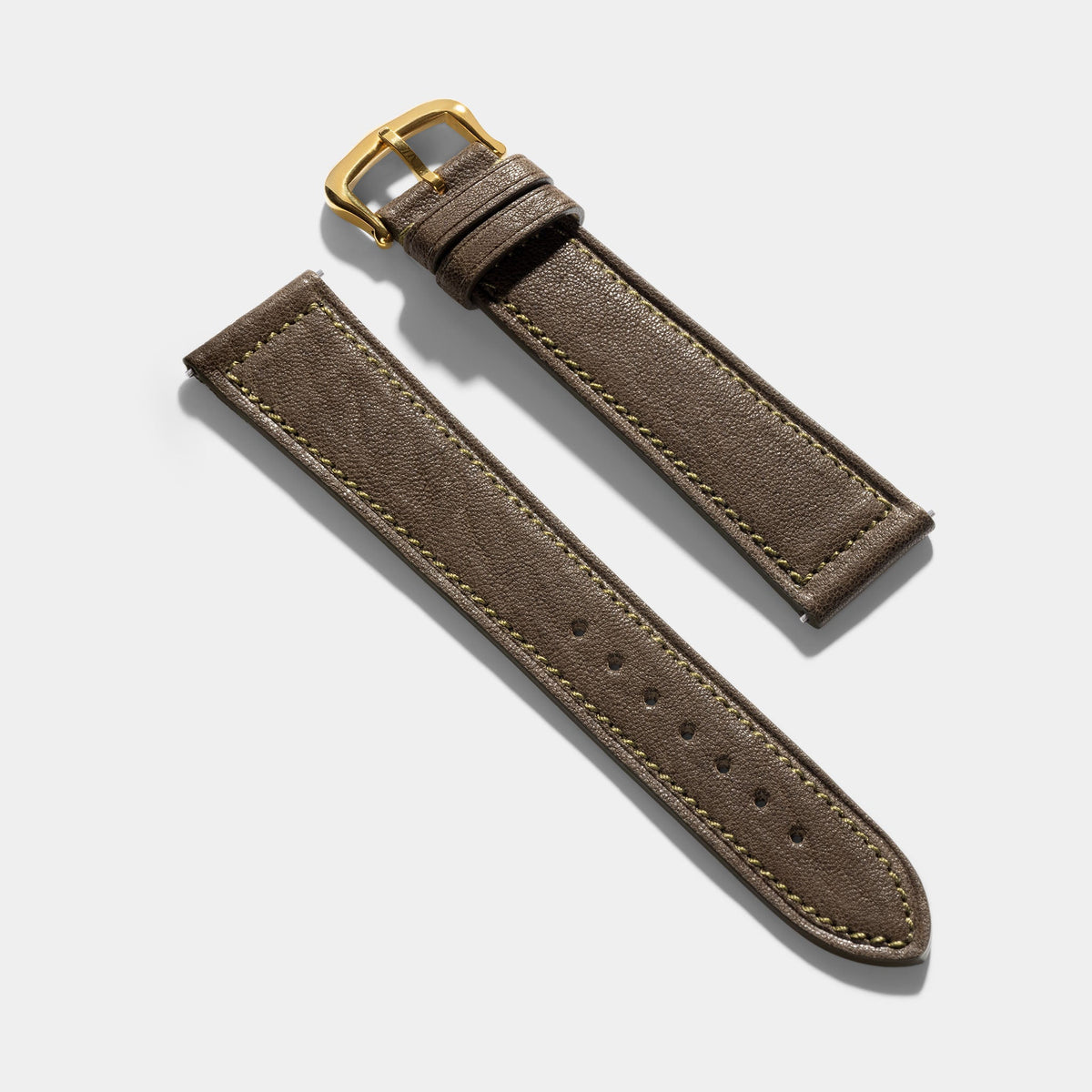 Strap for Cartier Tank Louis (2021 - Today) - Olive Green Boxed Calfskin