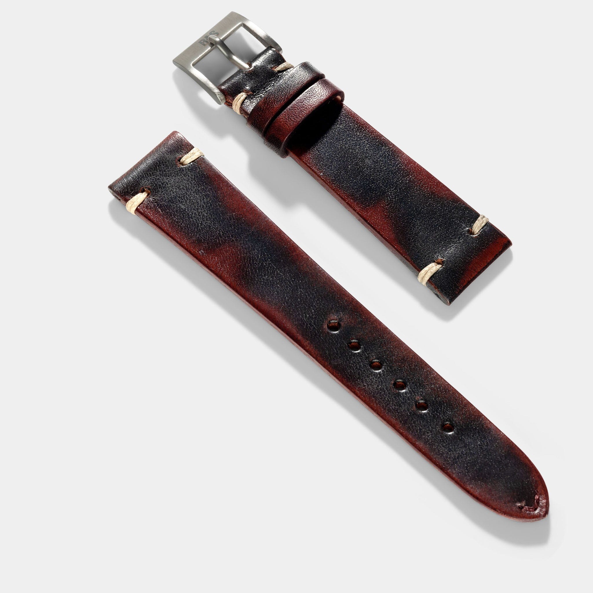 Strap for Apple Watch Ultra - Diablo Black Leather