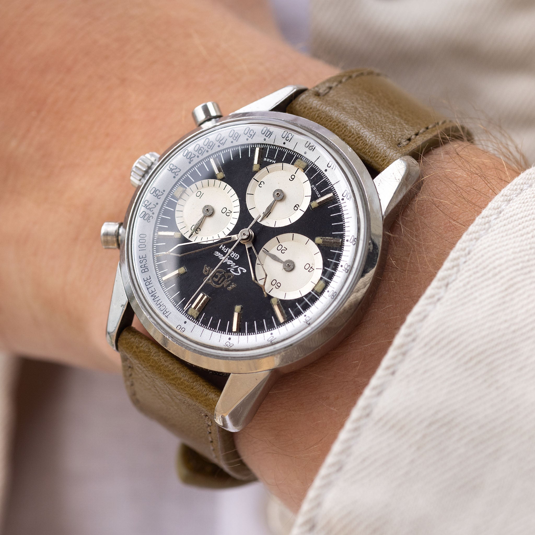 Enicar chronograph outlet