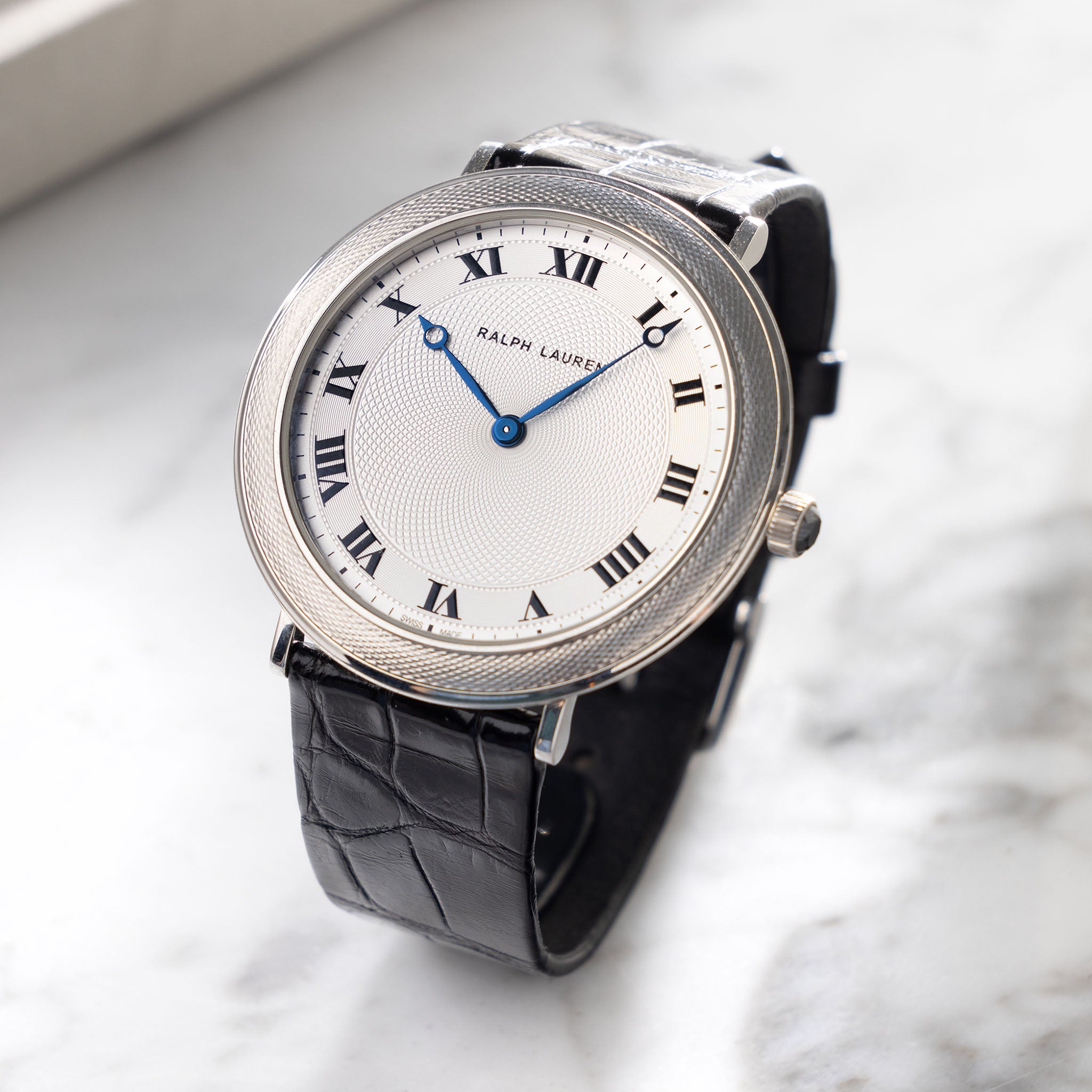 Ralph Lauren Slim Classique Platinum in new condition