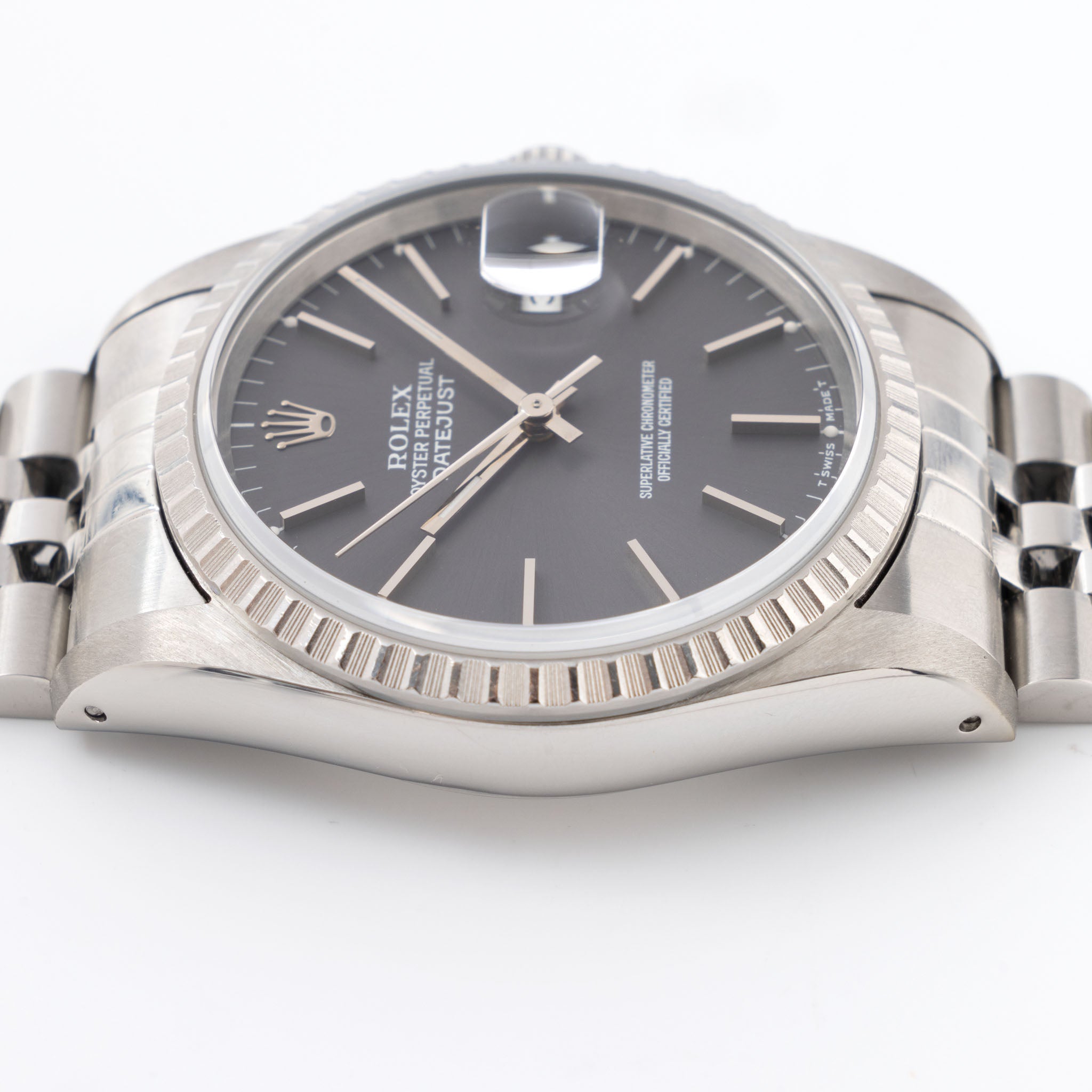 Rolex Datejust Grey dial ref 16220