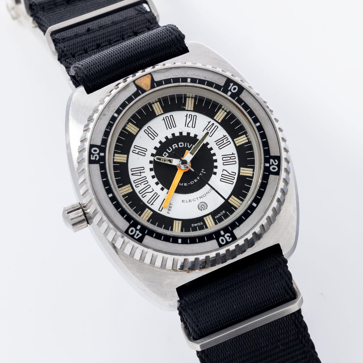 Aquadive Time-Depth Electronic Dive Watch
