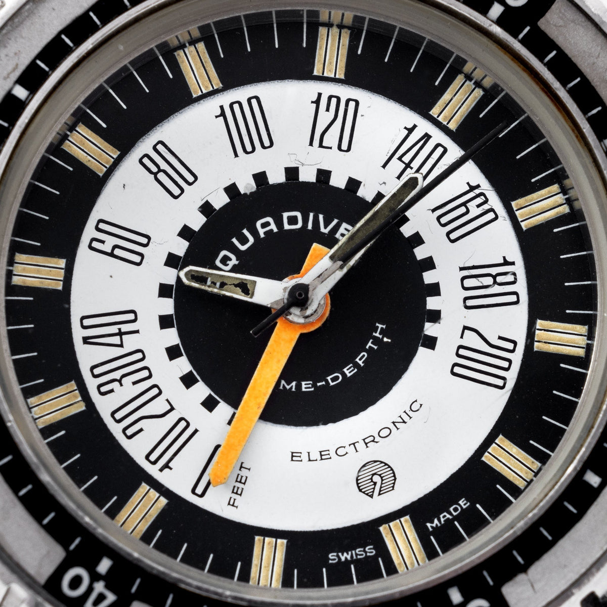 Aquadive Time-Depth Electronic Dive Watch