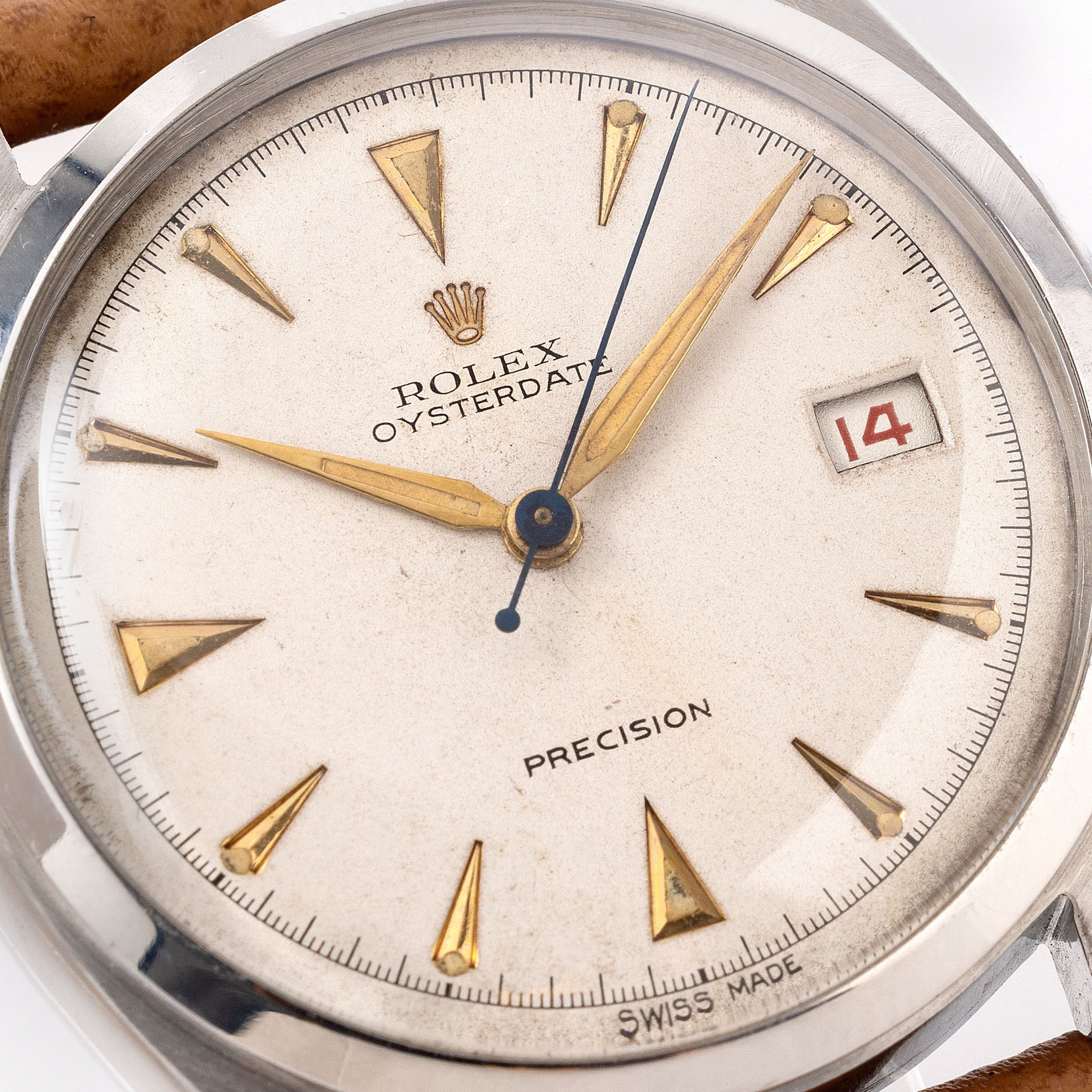 Rolex Oysterdate Precision Silver Dial Ref. 6094