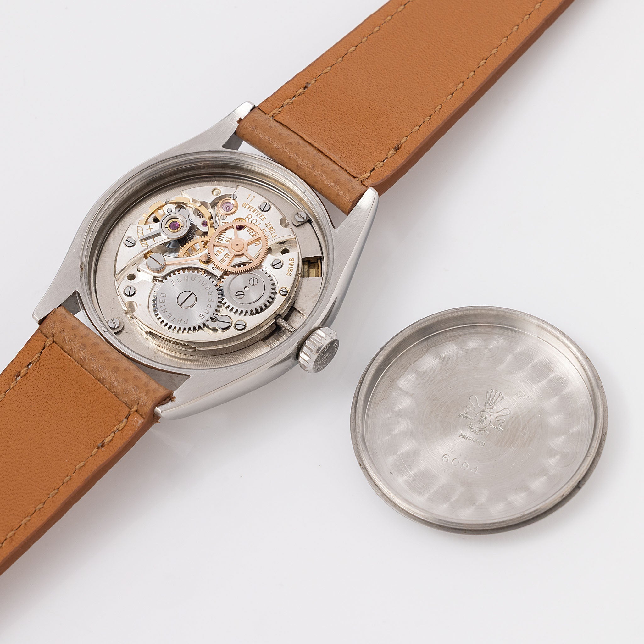 Rolex Oysterdate Precision Silver Dial Ref. 6094