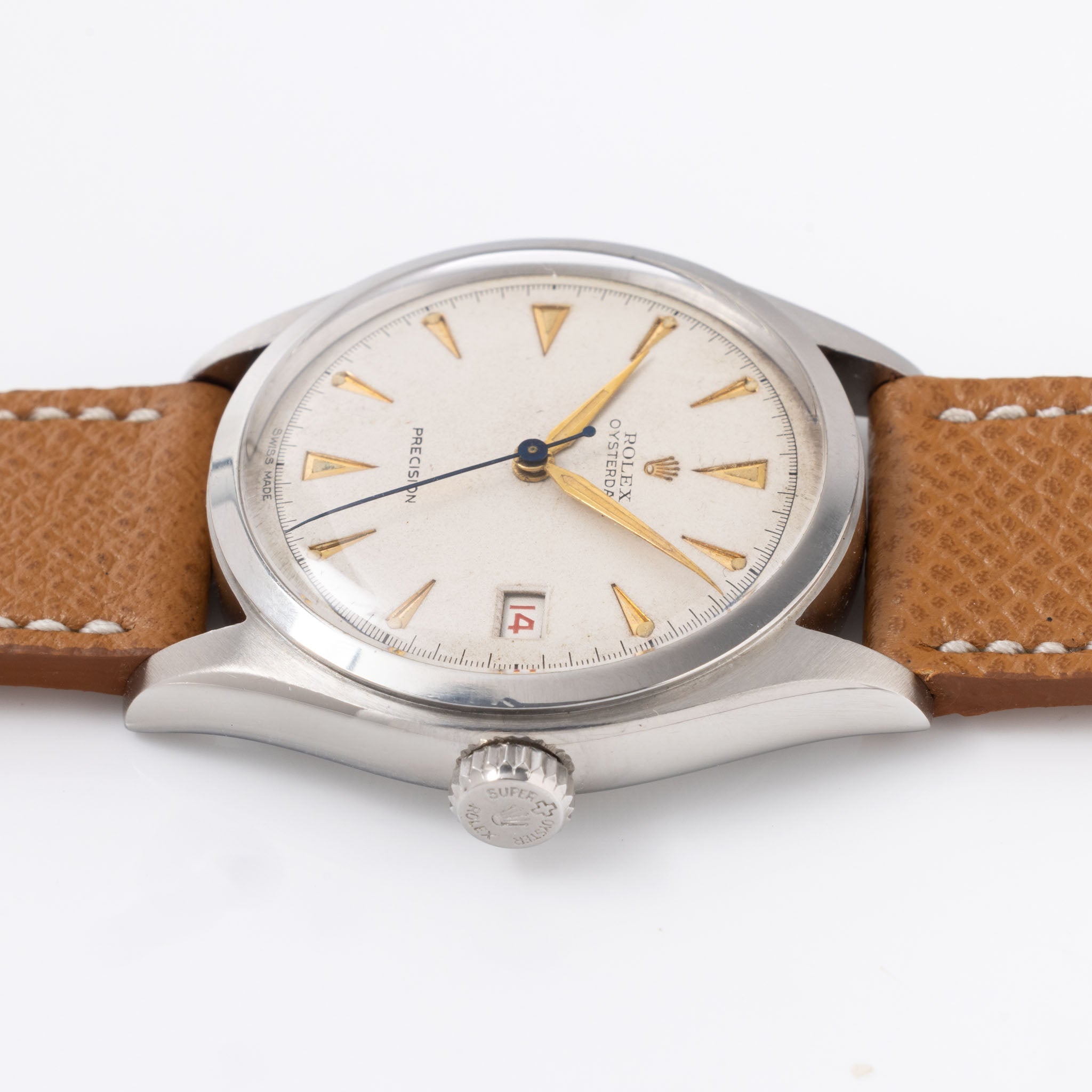Rolex Oysterdate Precision Silver Dial Ref. 6094