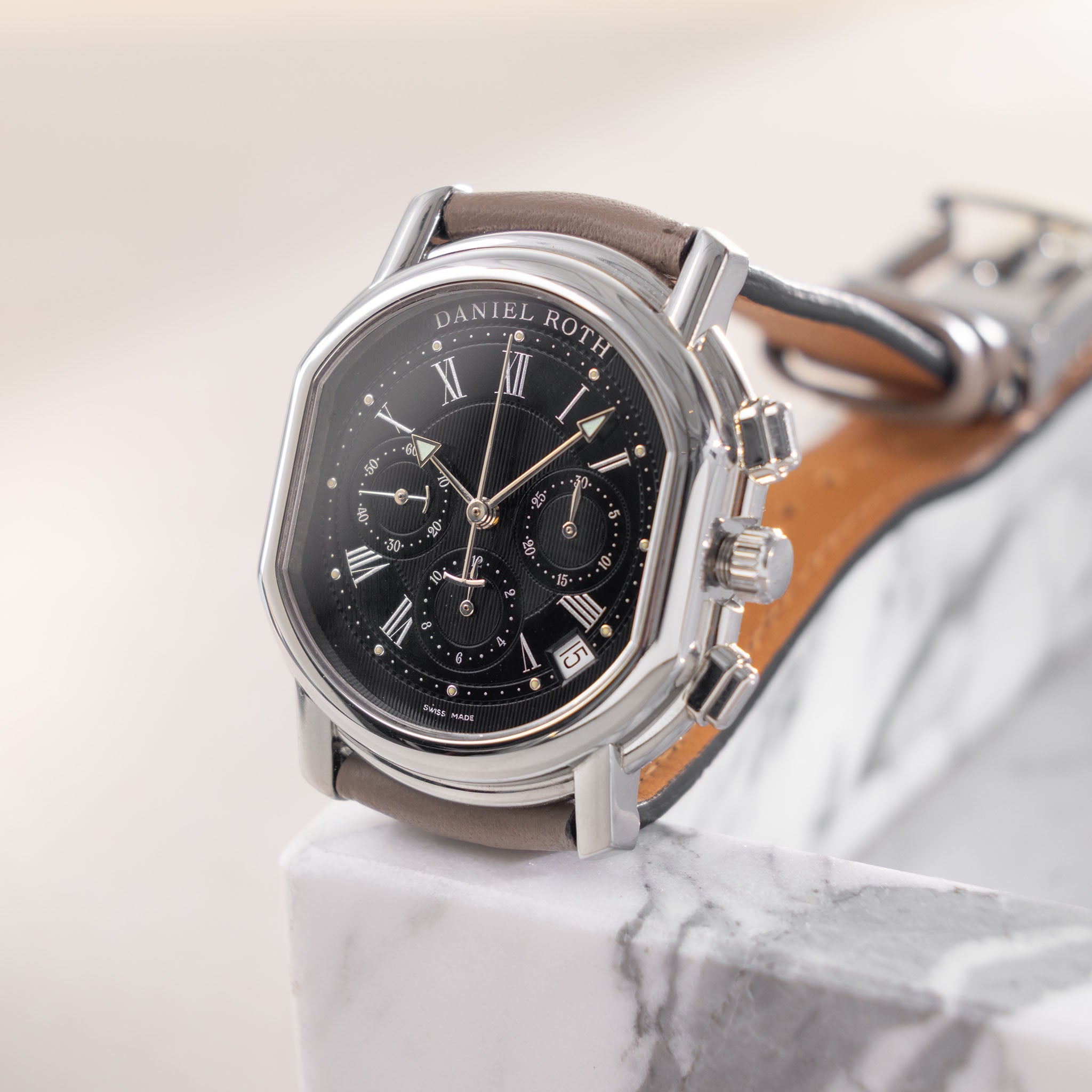 Daniel Roth Sport Automatic Steel Chronograph ref S247