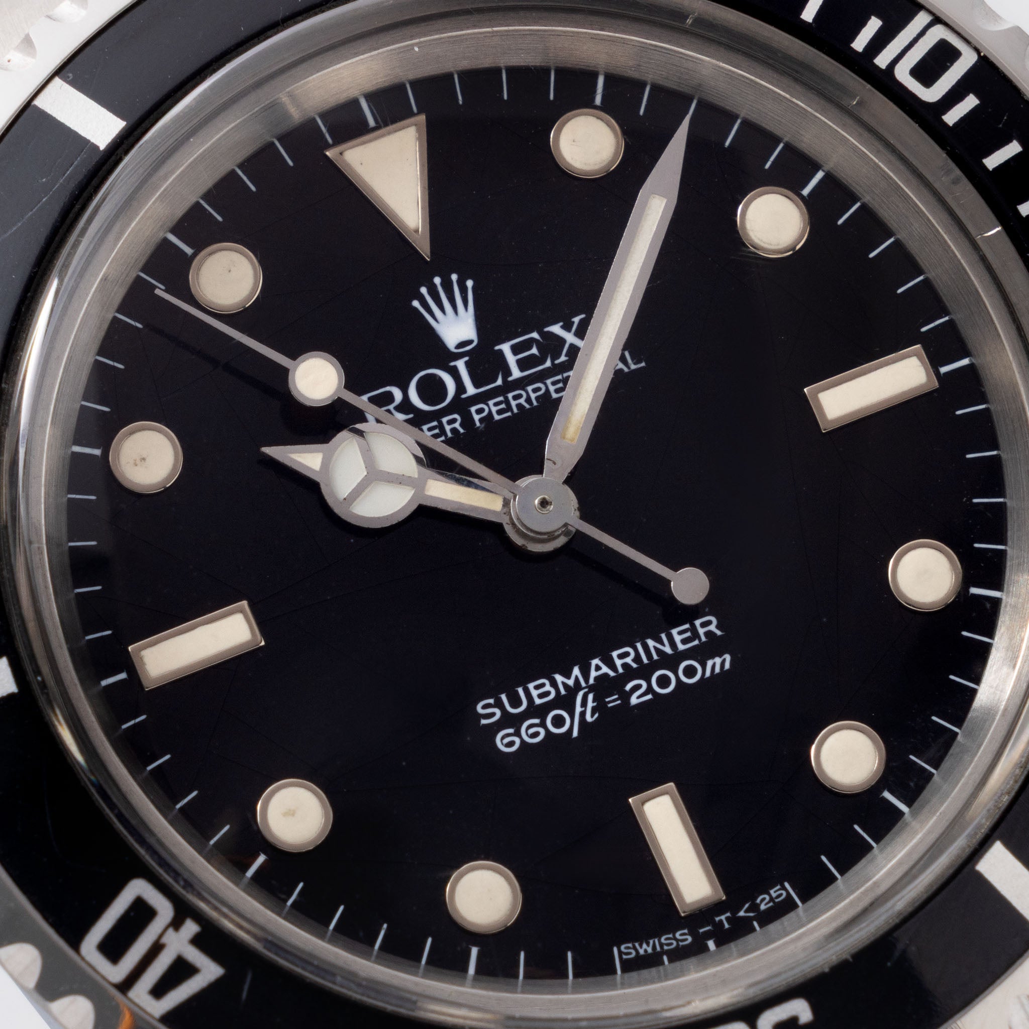 Rolex Submariner 5513 "Spider Dial" White Gold Indexes