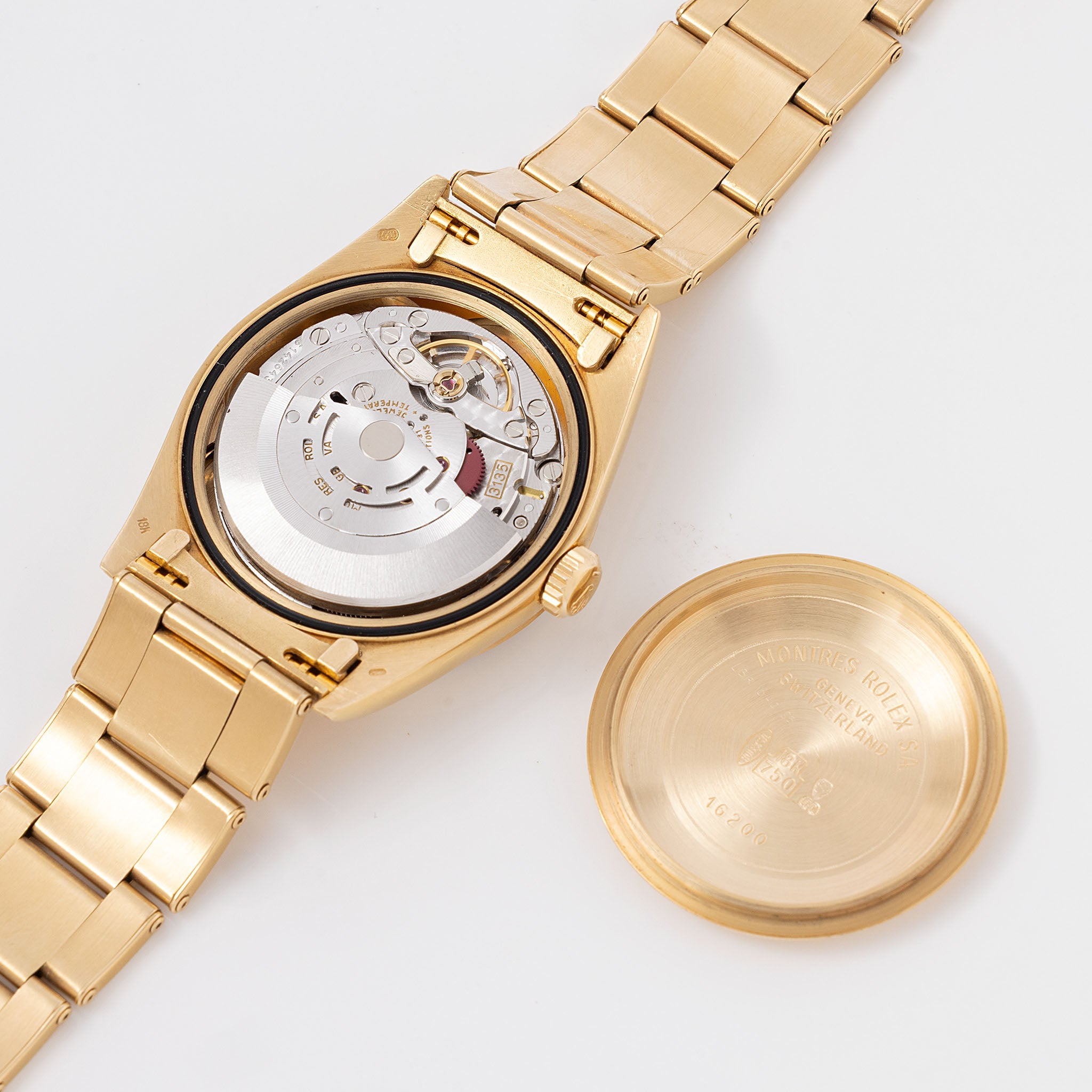 Rolex Datejust 16238 "Onyx 6-9 Diamond Dial" with Original Warranty Paper in 18k Yellow Gold