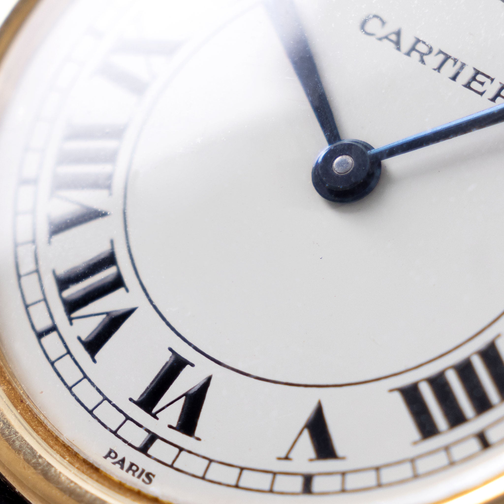 Cartier Vendôme Jumbo automatic “Paris” dial in 18 k yellow gold ref 17003
