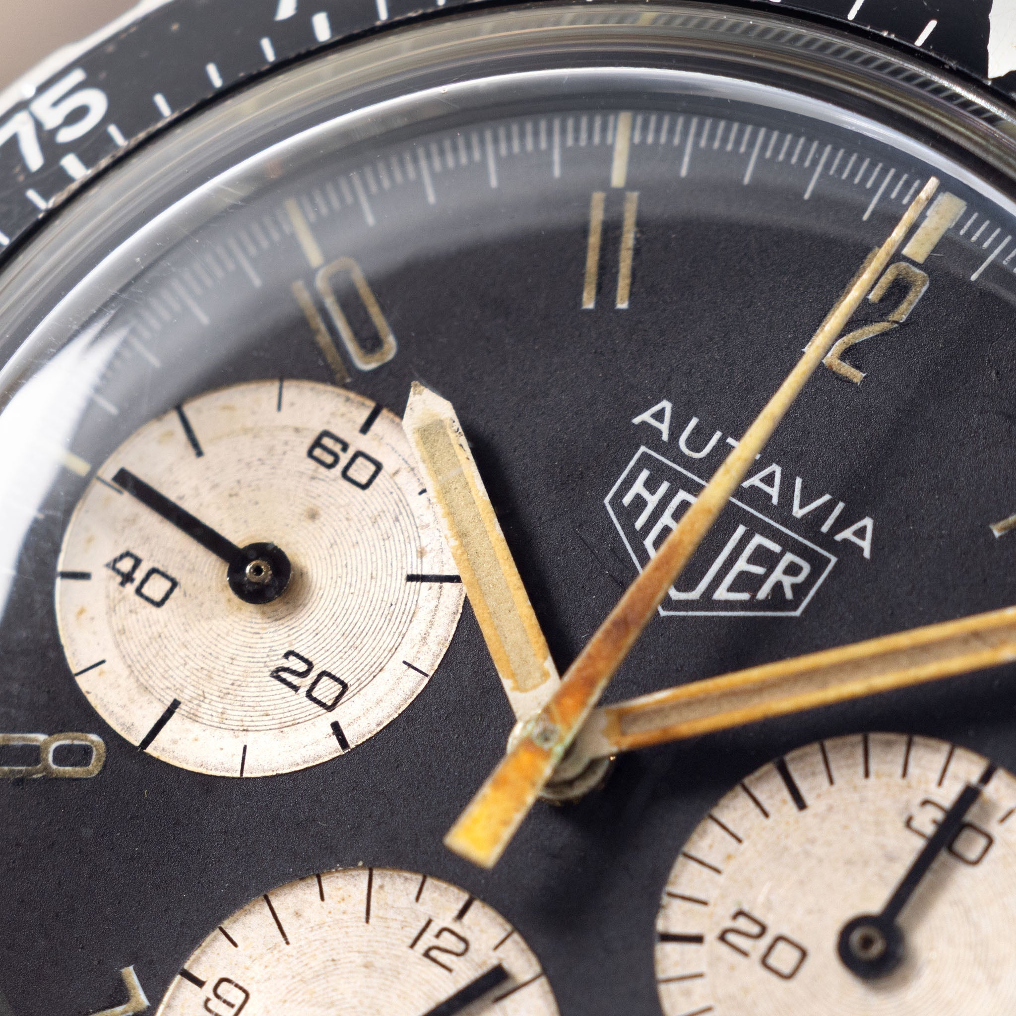 Heuer Autavia Issued to the "Kenian Air Force " KAF ref 73663