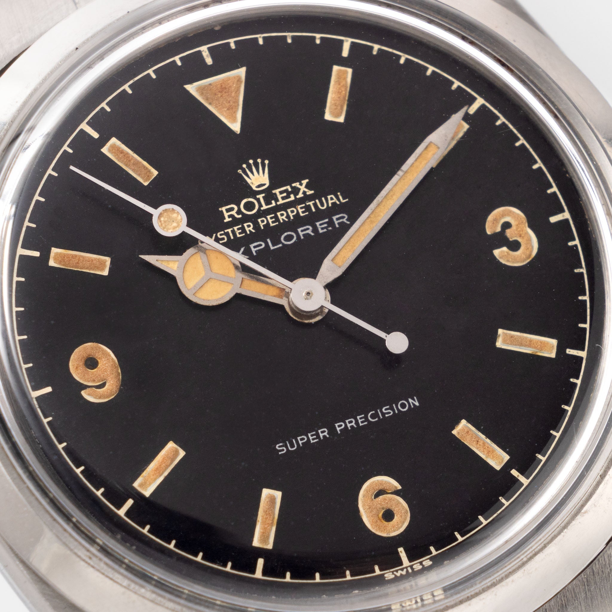 Rolex Explorer 5504 “Super precision” Gilt Chapter-ring Dial
