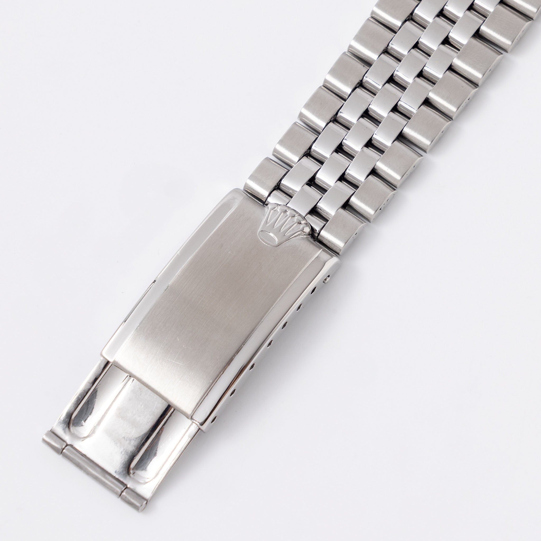 Rolex Datejust 6605 Silver Circular Finish Dial with Roulette Date