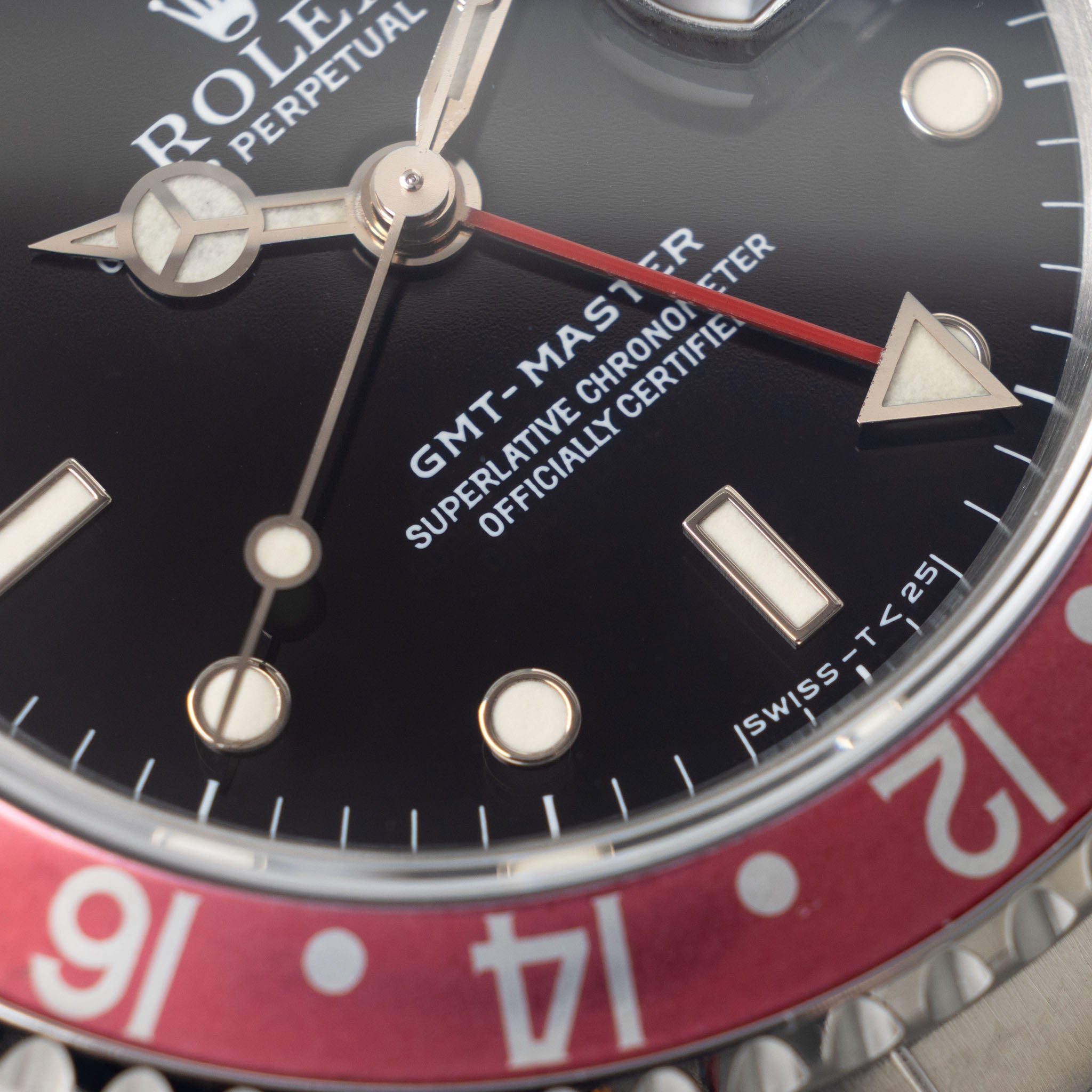 Rolex GMT-Master 16700 with Faded Pepsi Inlay Box and Papers Tritium Dial