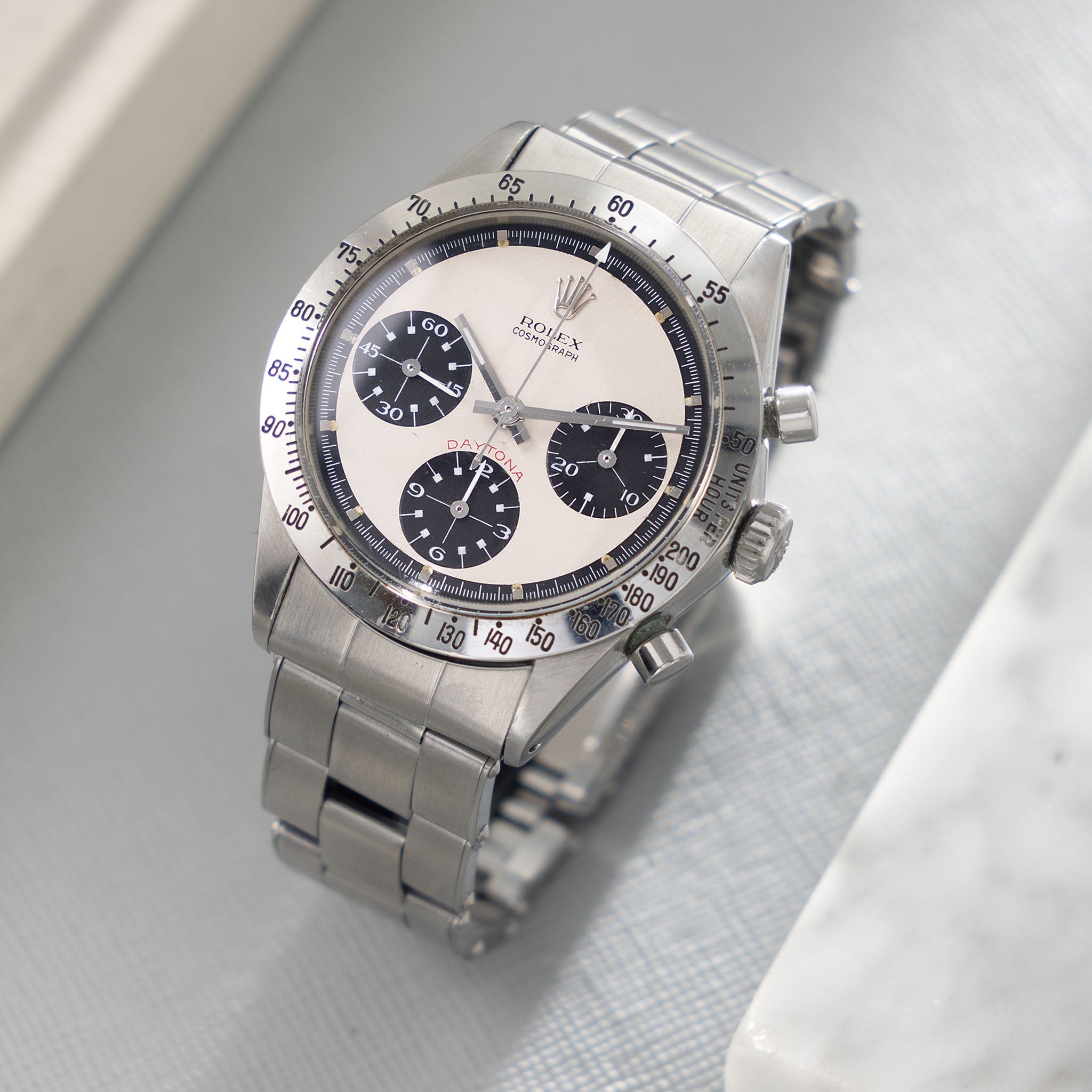 Rolex Cosmograph Daytona 6262 Exotic White Dial