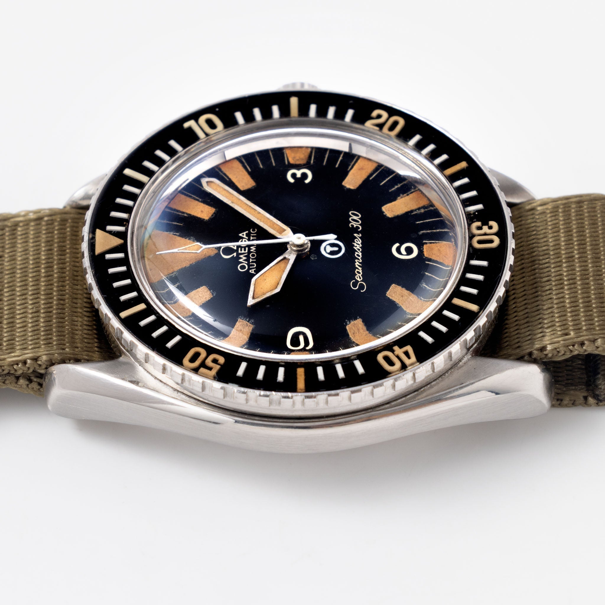 Omega Seamaster 300 British Royal Navy issued ref. 165.024 Mil Spec Circle-T Dial