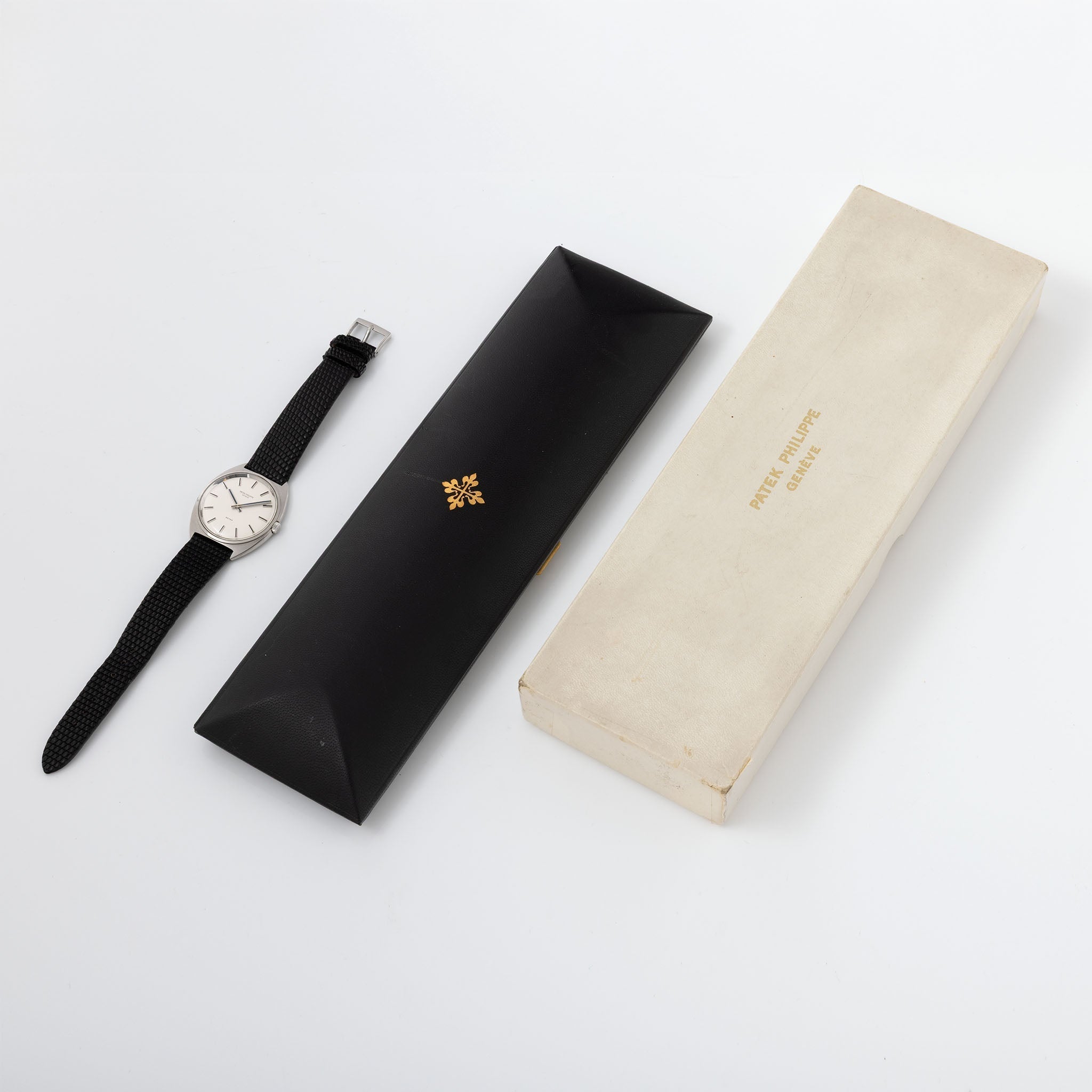 Patek Philippe Calatrava 3574 Silver dial "Beyer" in Steel Execution with Box