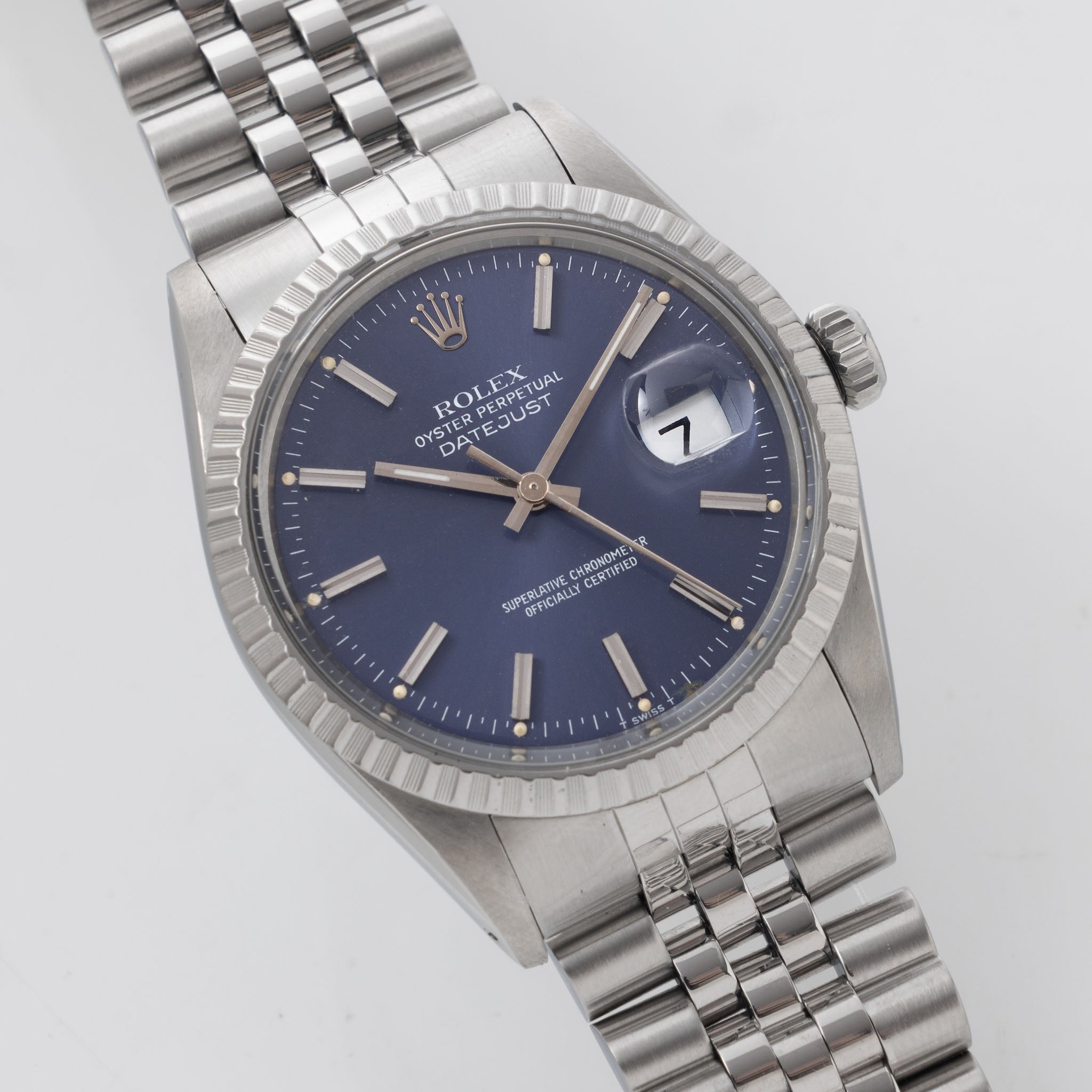 Rolex Datejust ref. 16030 Blue Dial