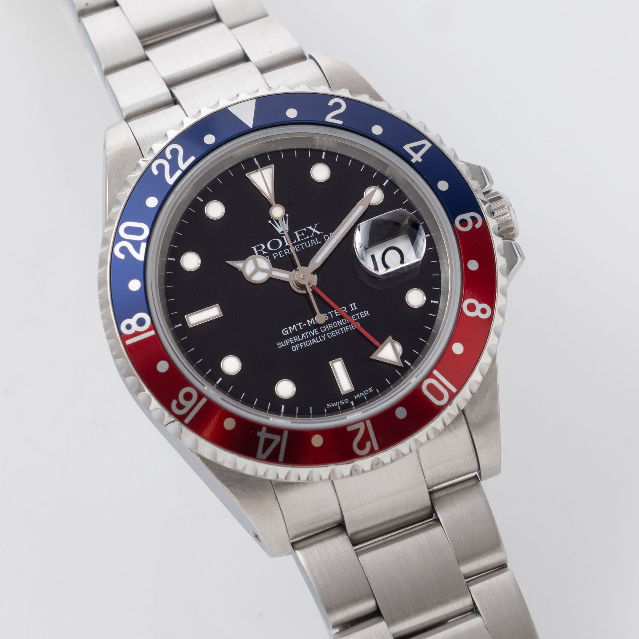 Rolex GMT-Master II Swiss Made Dial ref. 16710