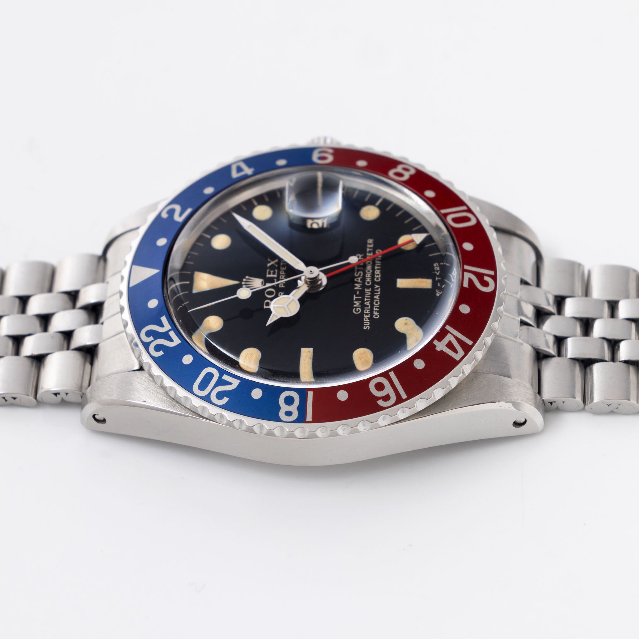 Rolex GMT-Master 1675 Gilt Dial PCG Case