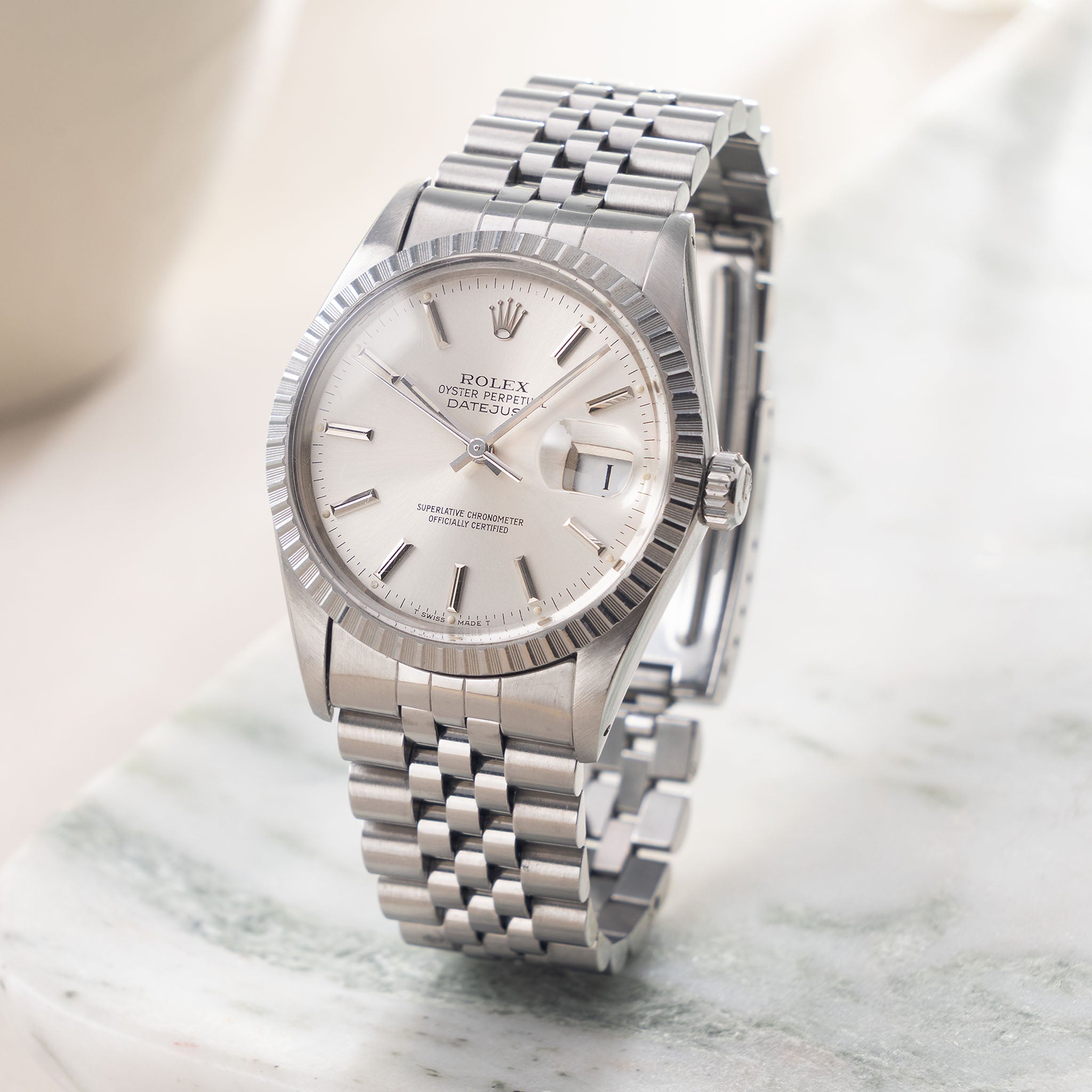 Rolex Datejust 16030 Silver Dial