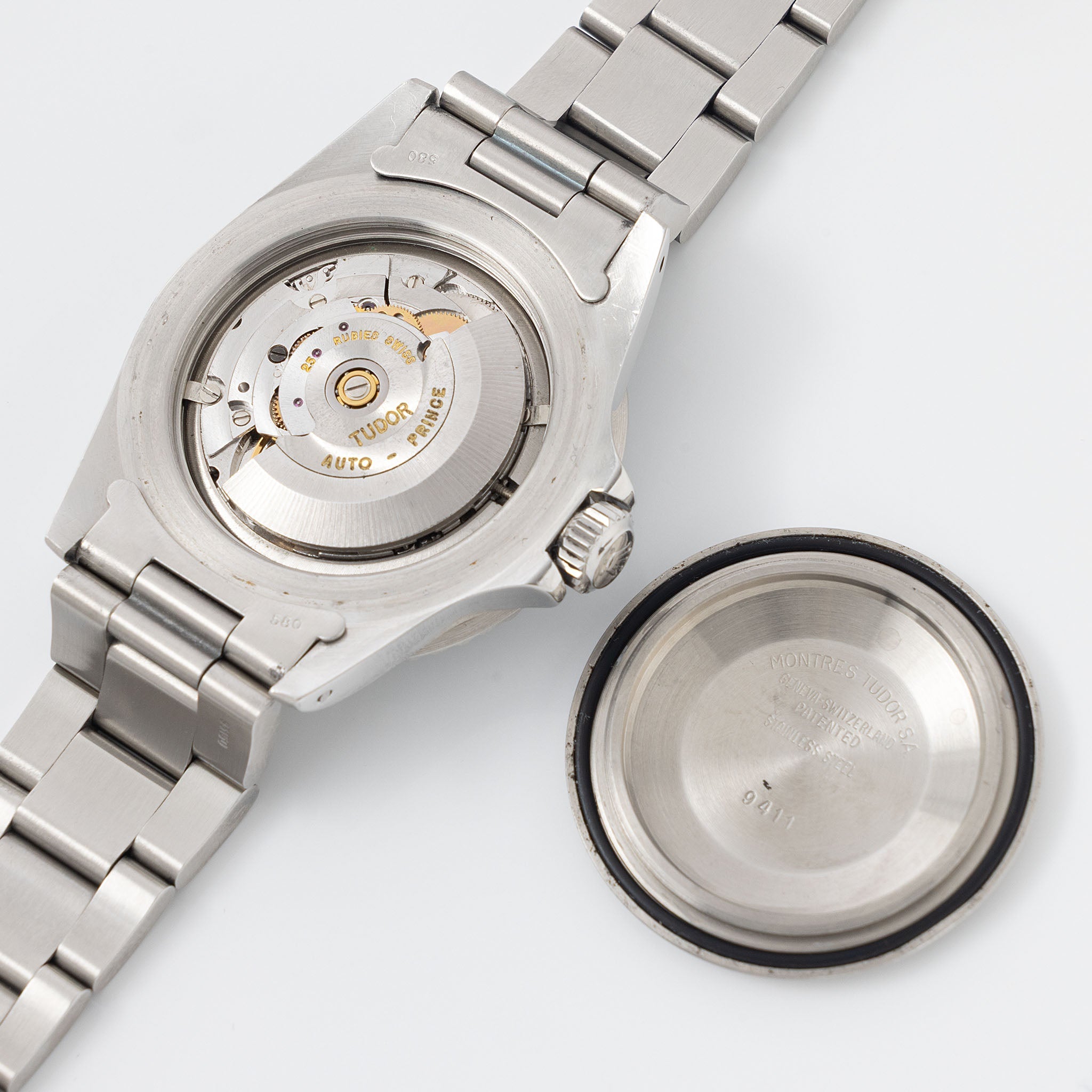 Tudor Submariner Blue Snowflake Dial ref. 9411/ 0 with Faded Inlay