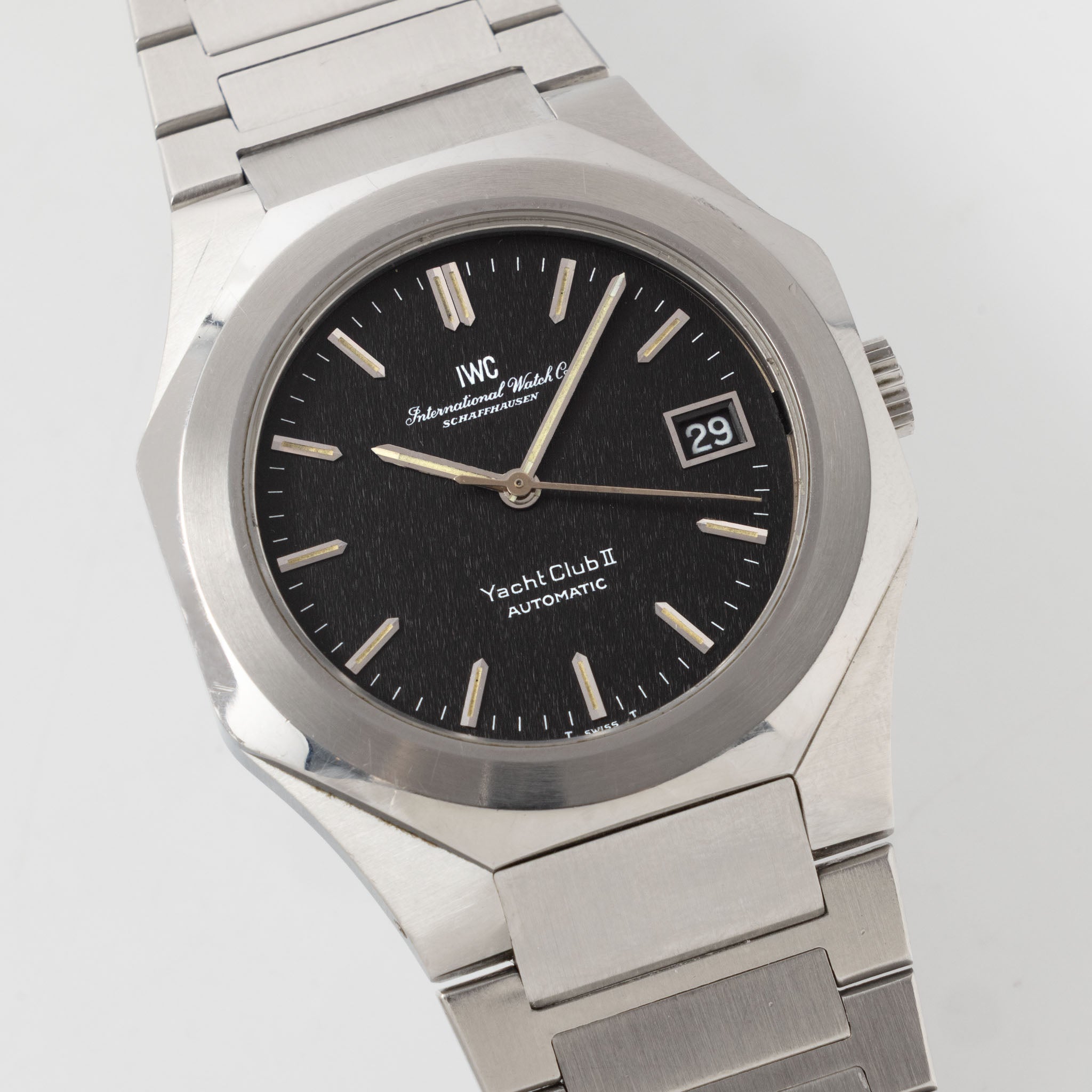 IWC Yacht club II Jumbo Automatic Black dial ref 3212