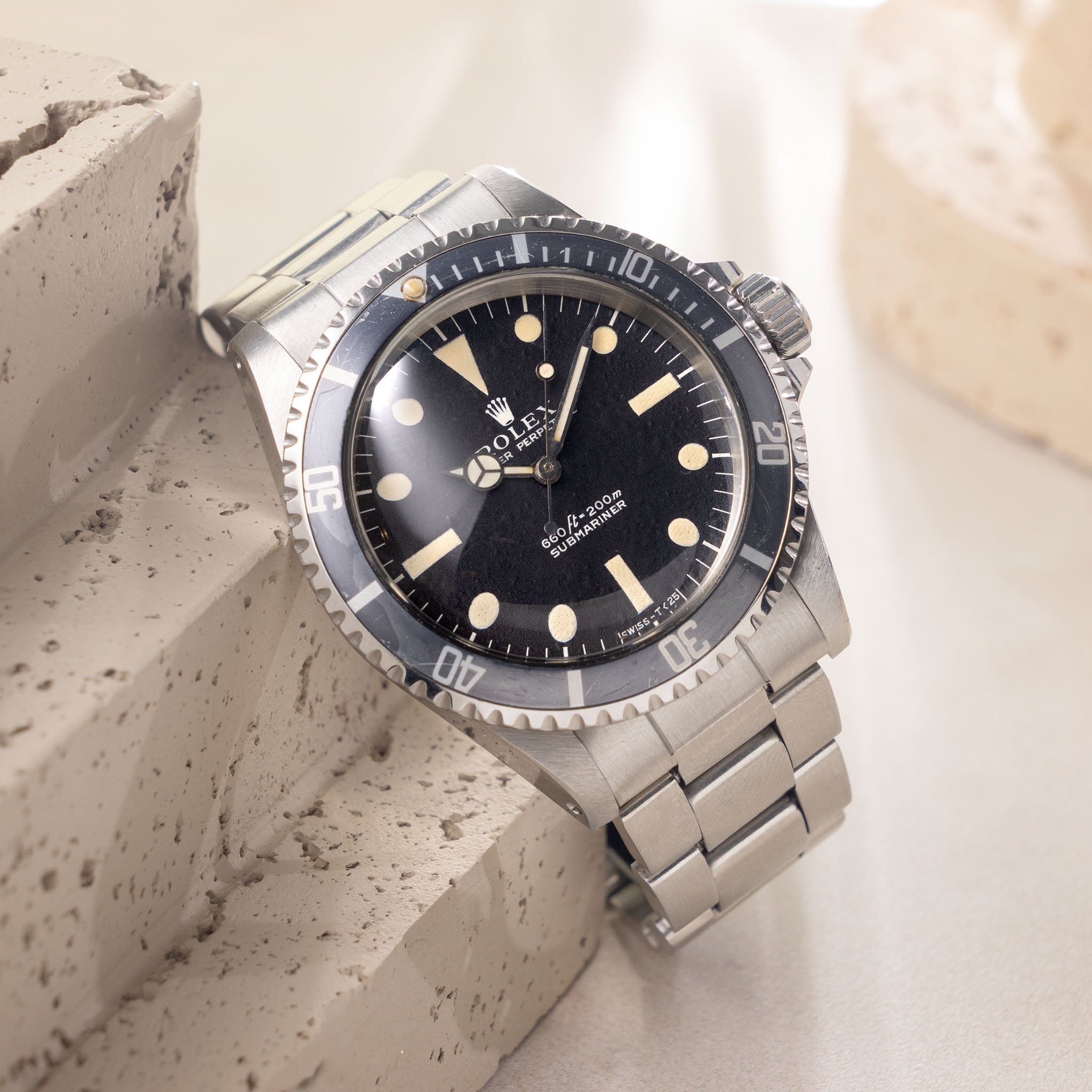 Rolex Submariner 5513 non serif dial