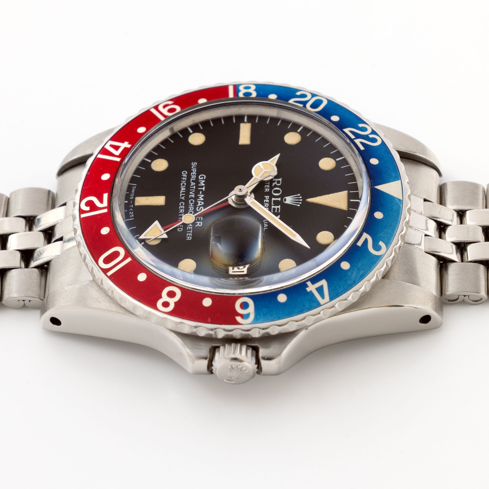 Rolex GMT-Master 1675 Mk1 Long-E Brown Tropical Dial with Faded Pepsi Bezel