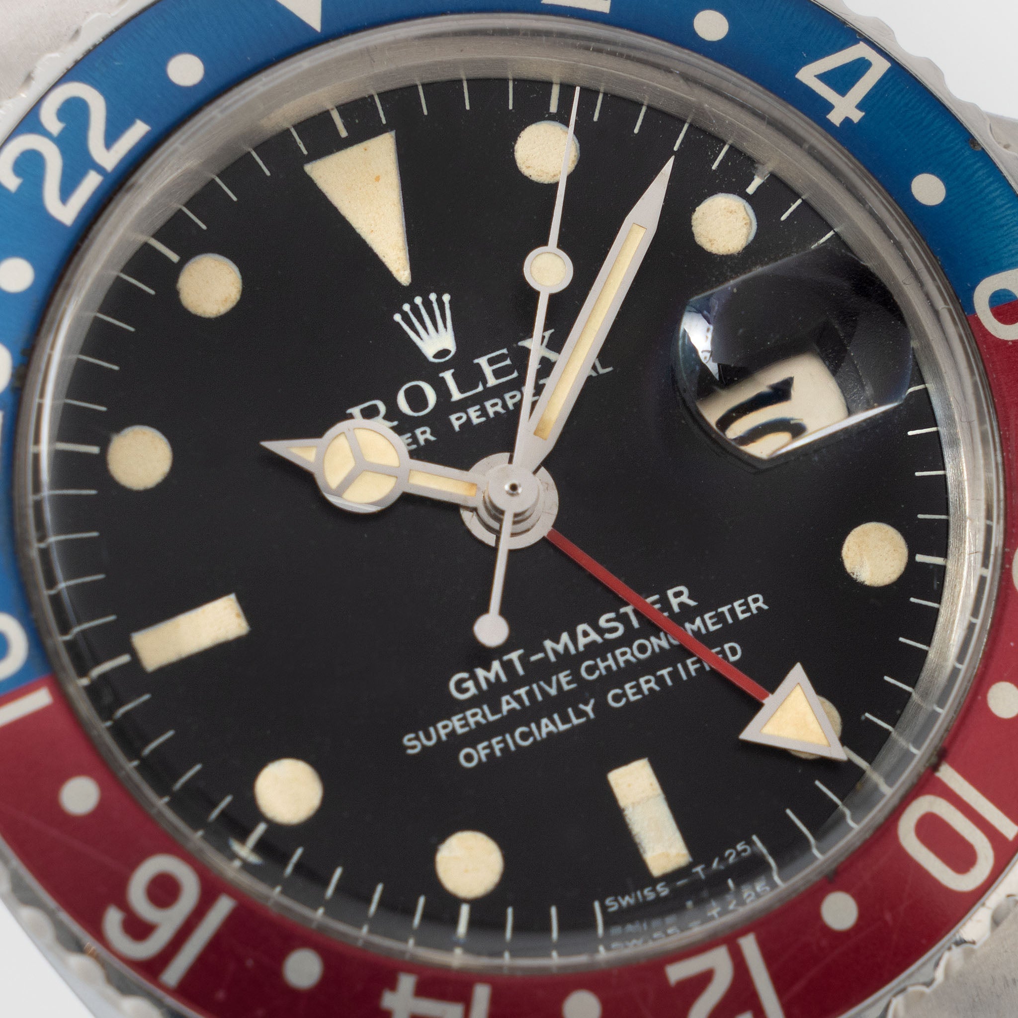 Rolex GMT-Master 1675 MK1 Long-E Dial