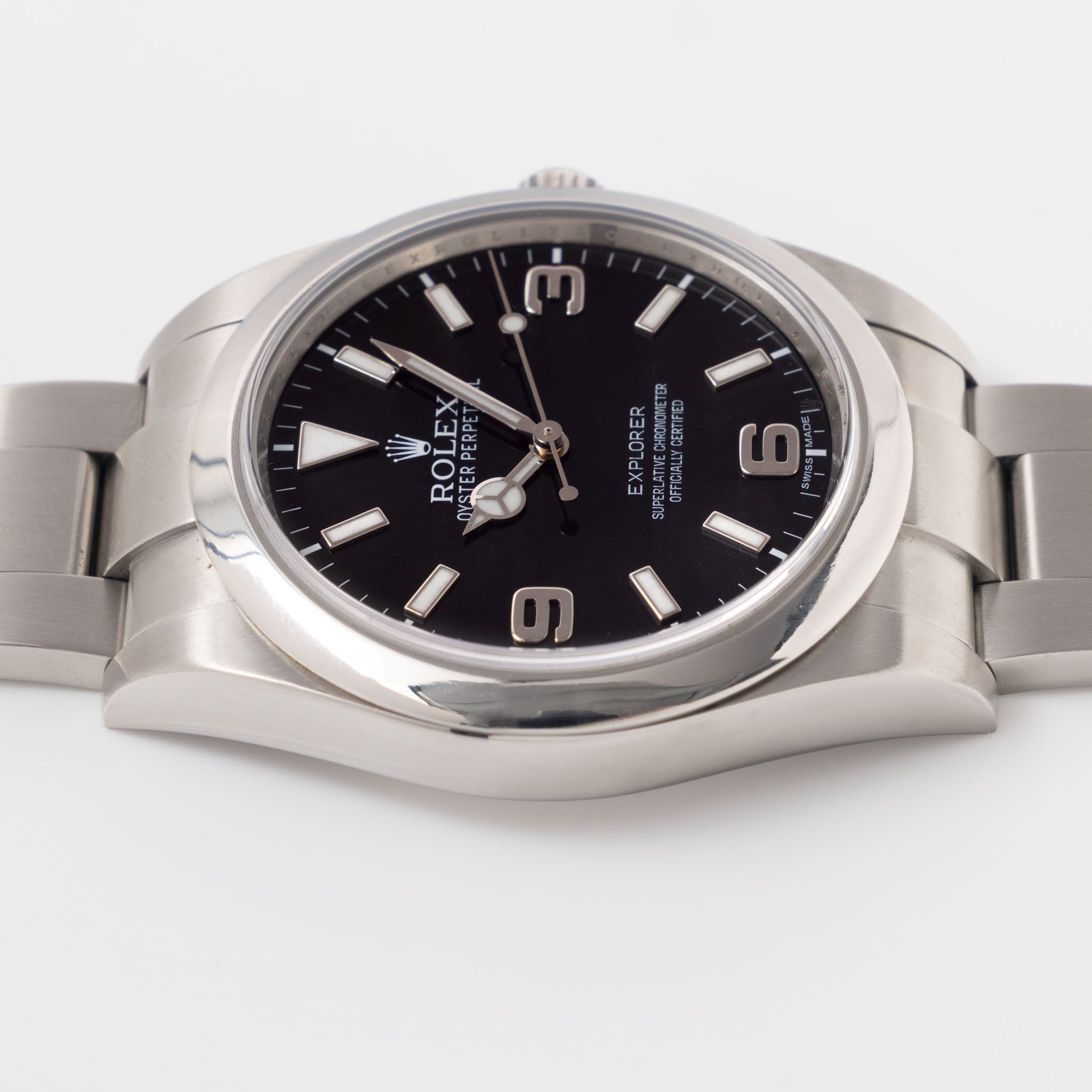 Rolex Explorer 214270 39mm with Original Guarantee Card