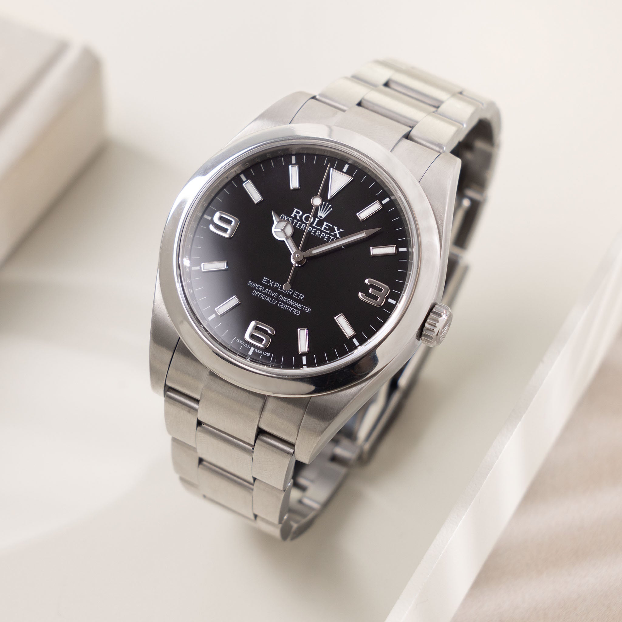 Rolex Explorer 214270 39mm with Original Guarantee Card