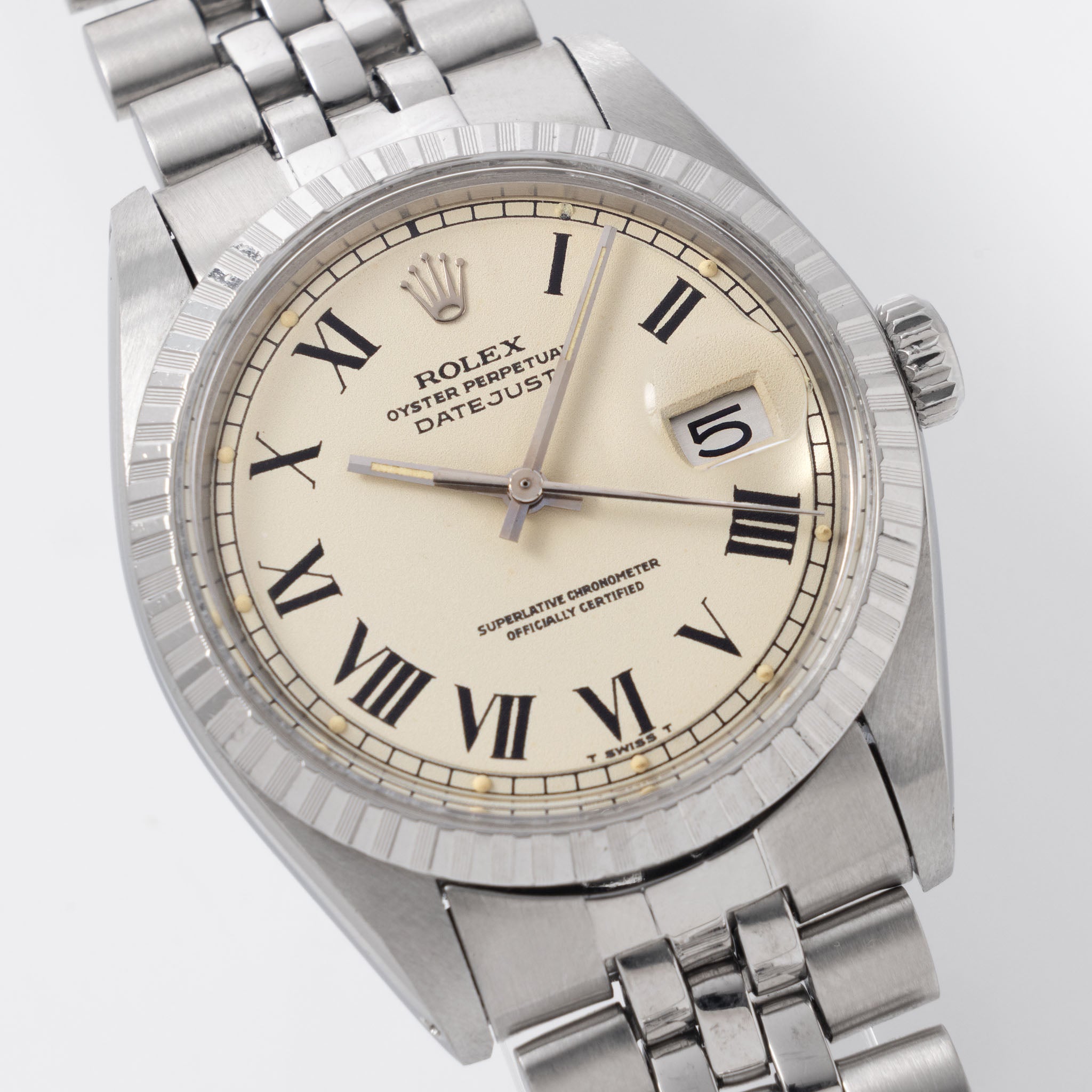 Rolex Datejust 1603 Cream Buckley Dial