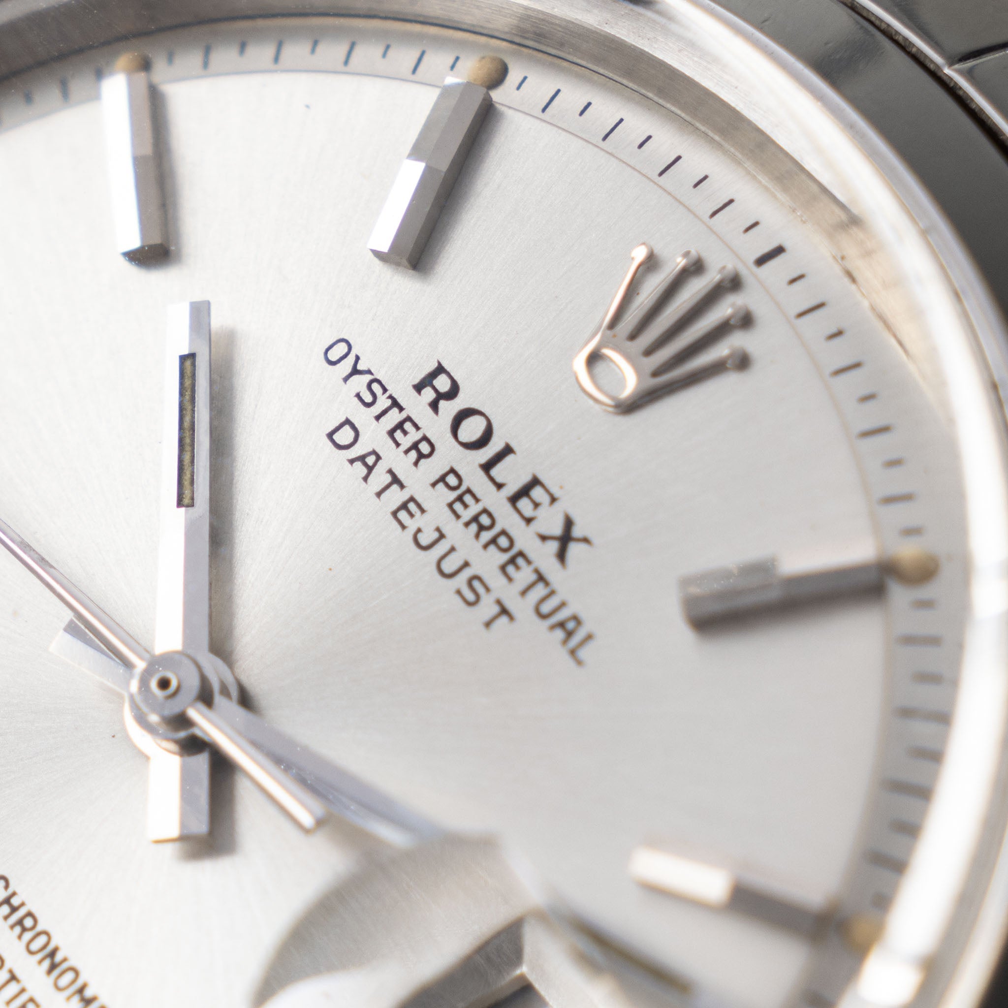 Rolex Datejust Silver Dial with Original Papers Ref. 1600