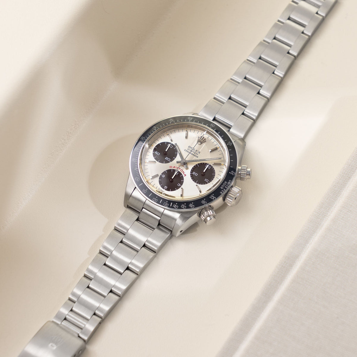 Rolex Cosmograph Daytona 6263 Big Red Floating Silver Soleil Dial
