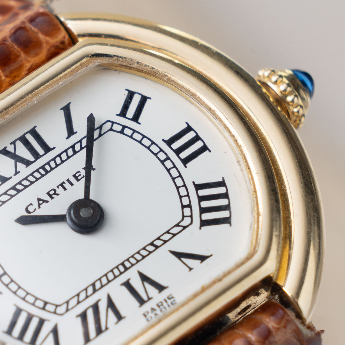 Cartier Gondole Ellipse Paris dial ref 67081